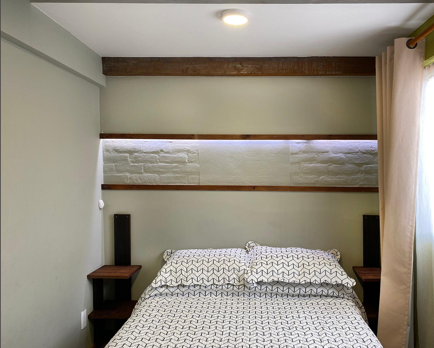 Container convertido en acogedor apartamento