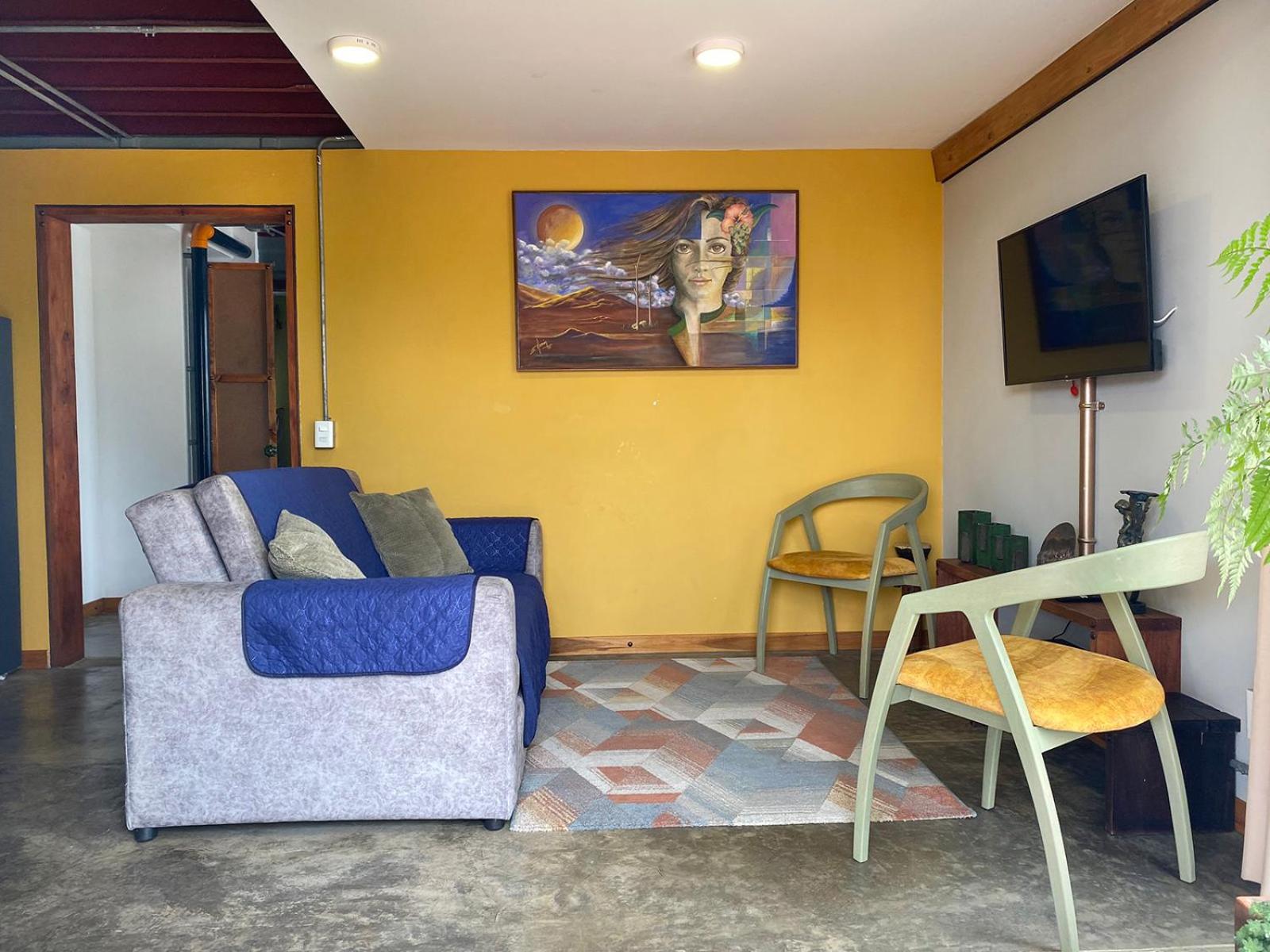 Container convertido en acogedor apartamento