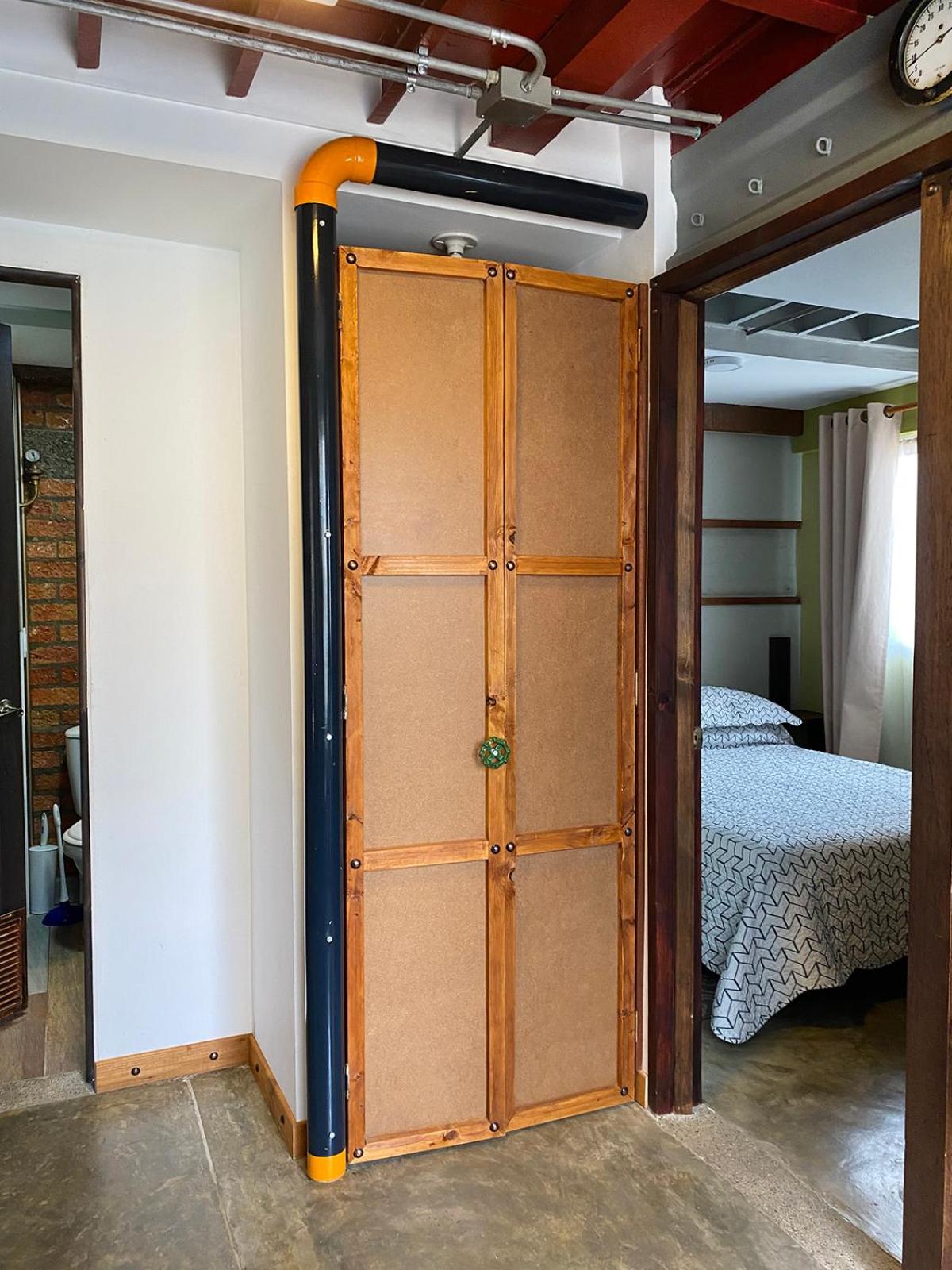 Container convertido en acogedor apartamento