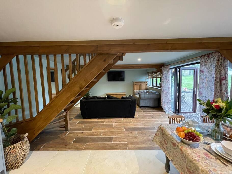 Cosy luxury Grade II listed barn in the Forest of Dean view 2