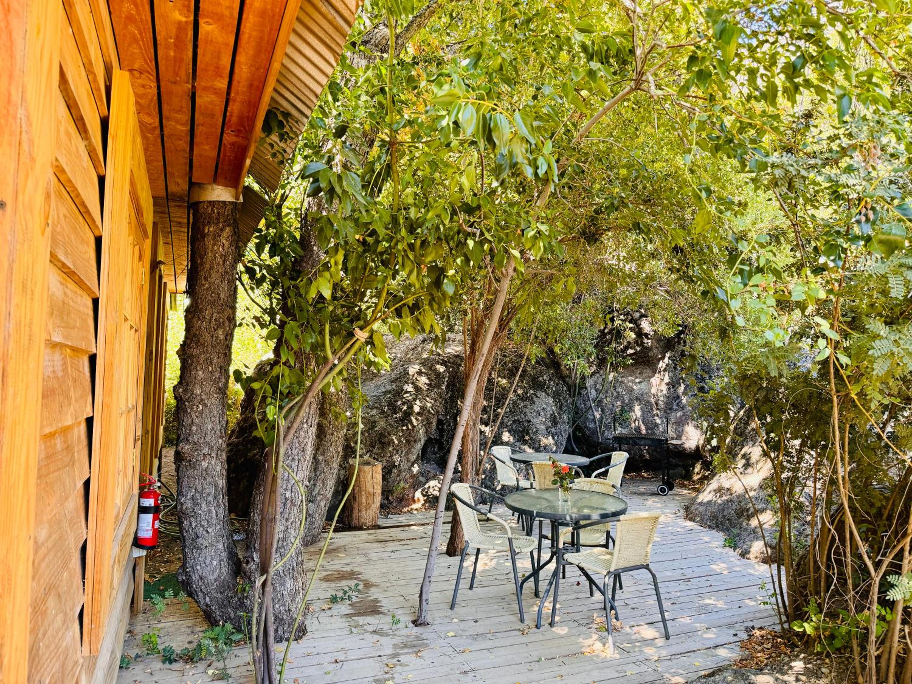 Parque Guaiquivilo, Cabañas de montaña con tinaja privada