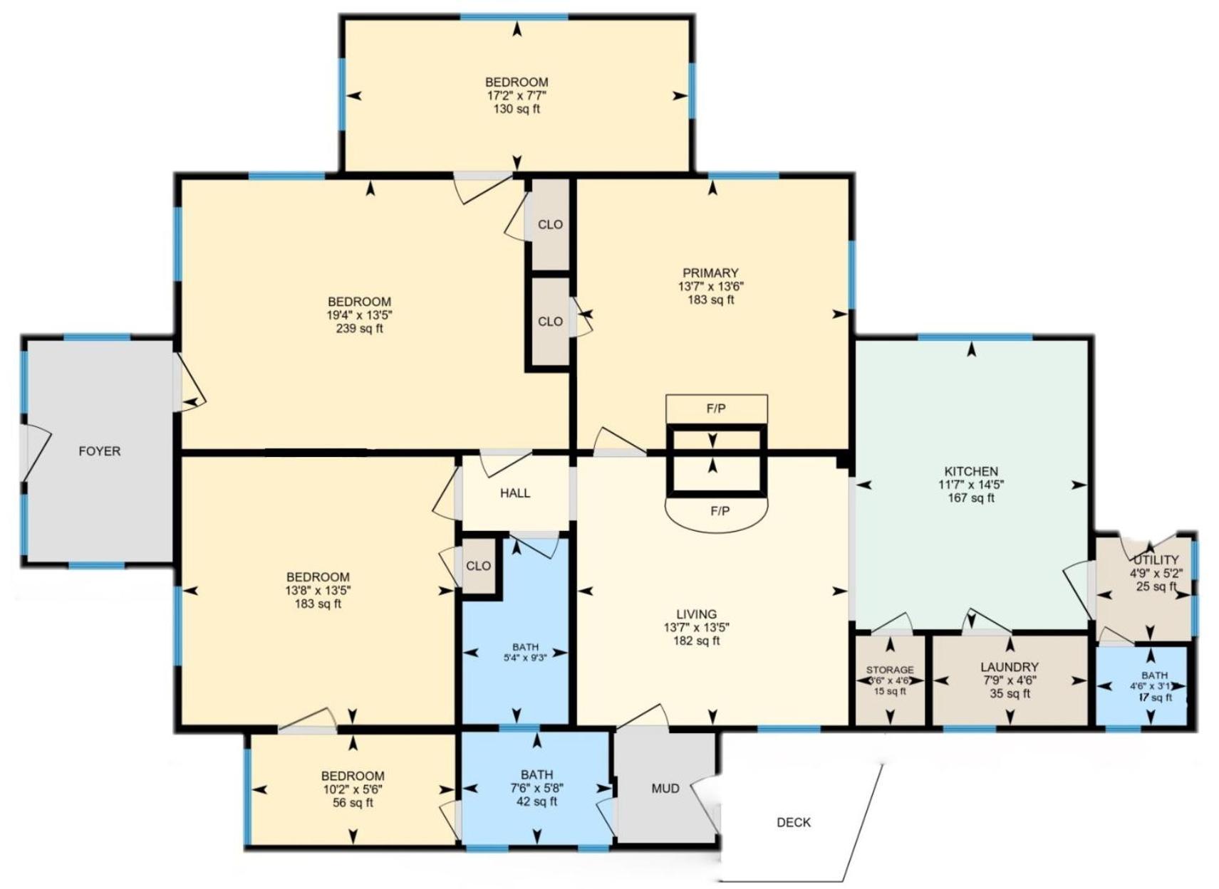Charming Centrally Located Ocean View w Huge Private Yard, Patio, Firepit, & BBQ view 5