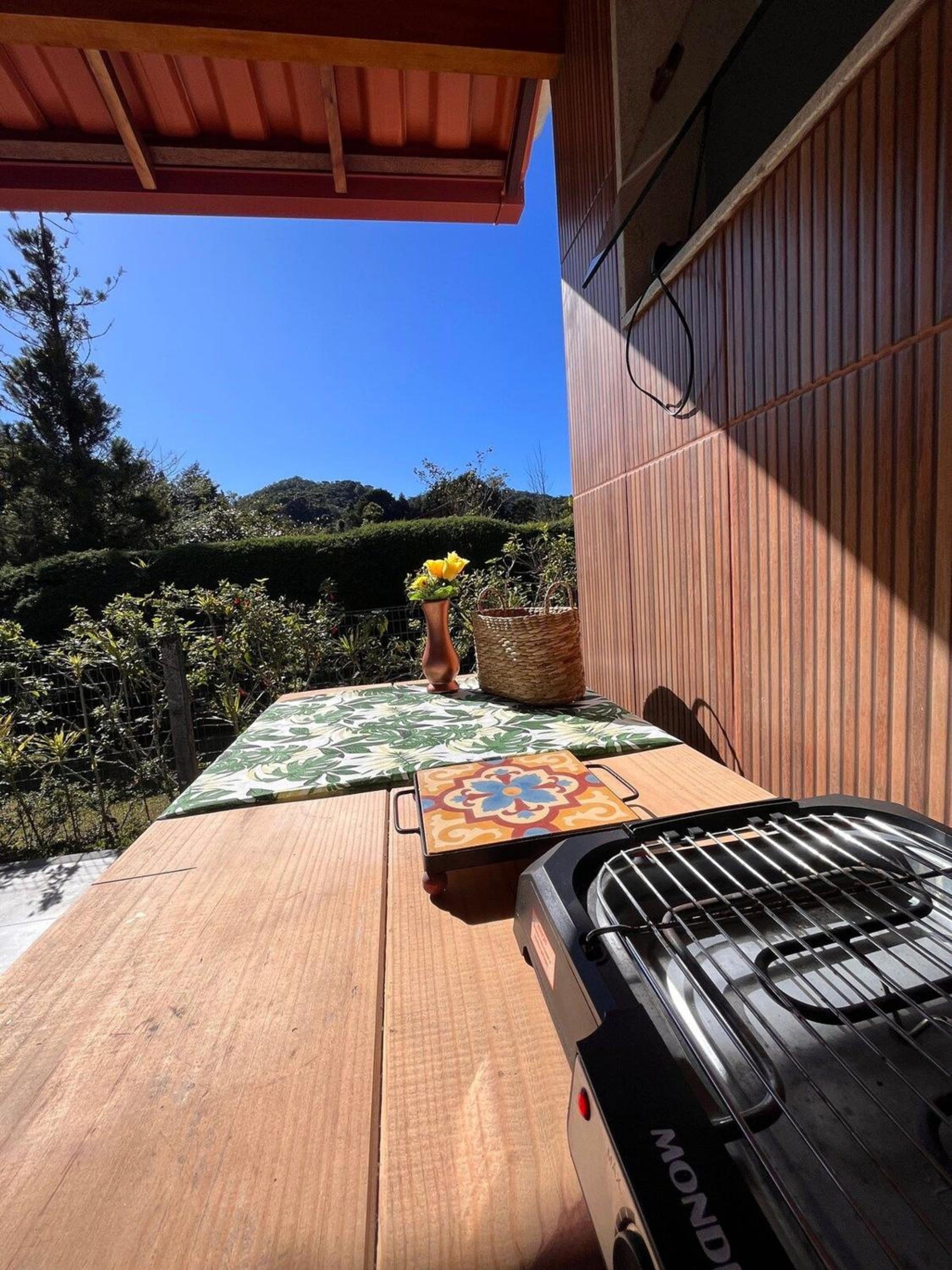 Vista para montanha com 3 quartos
