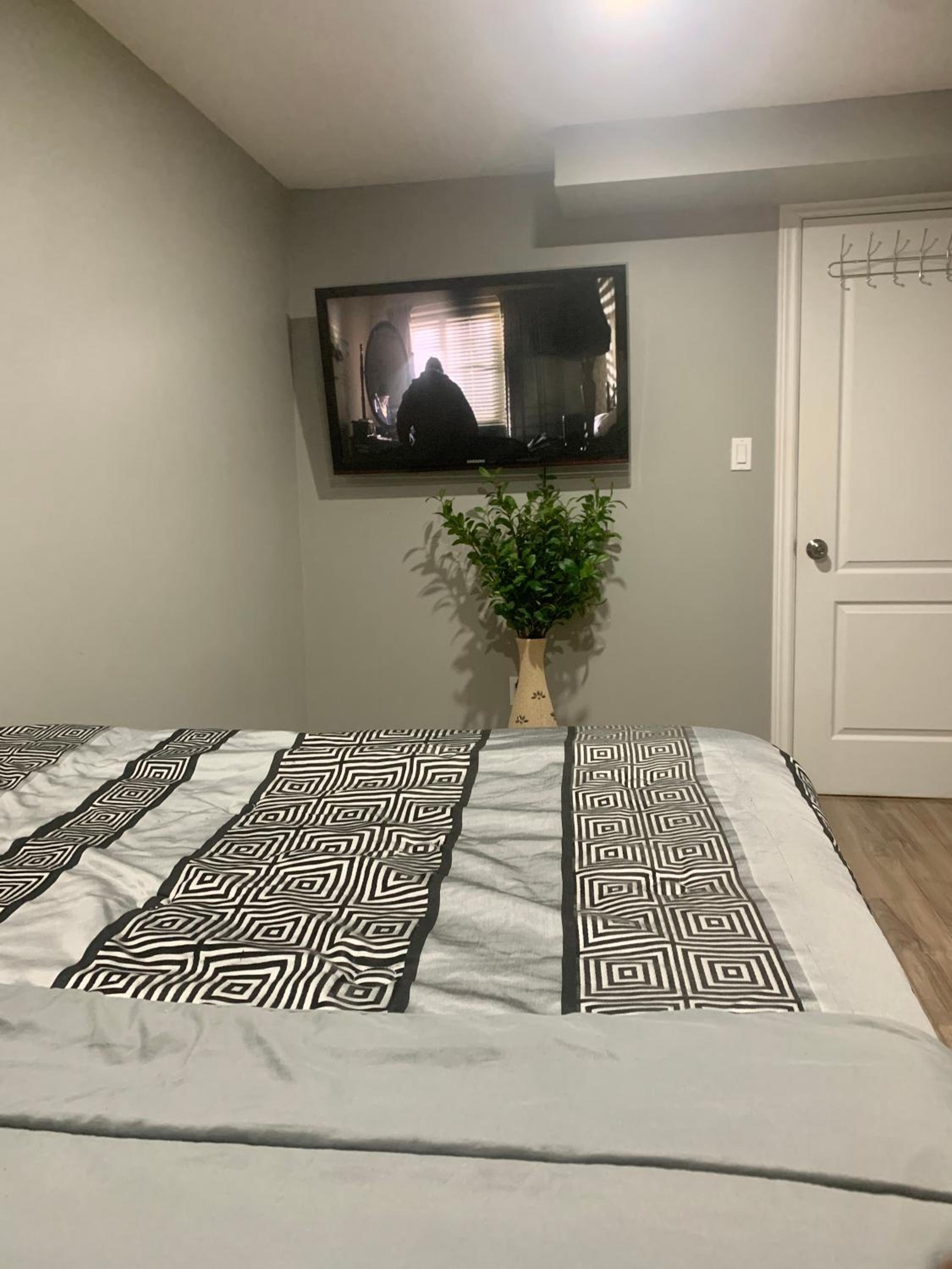 Guelph Vacations - A bedroom in a basement - Property Image 5