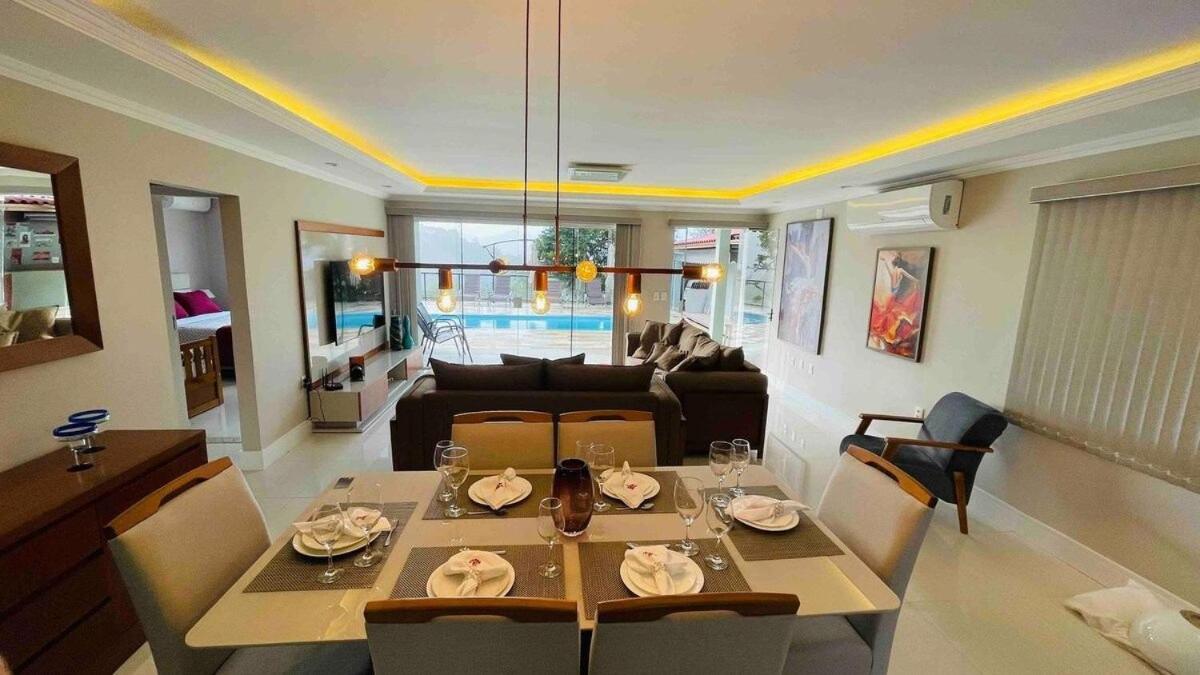 Casa maravilhosa com piscina e sauna