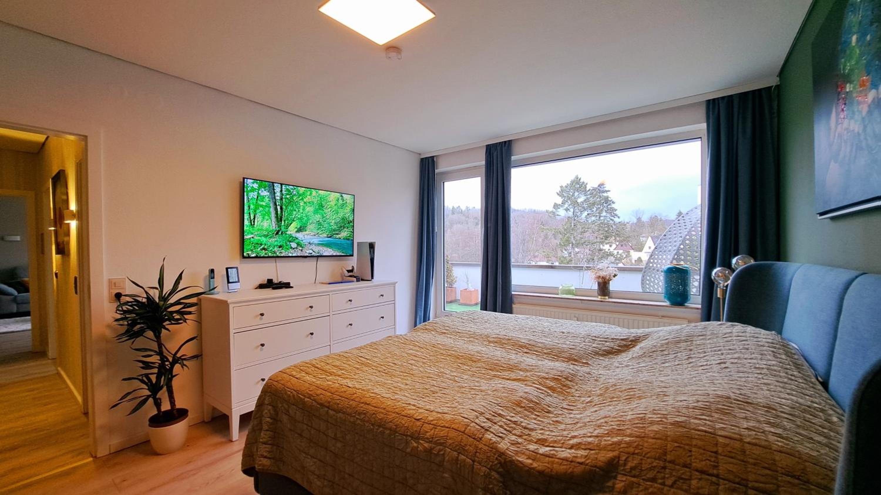 Das kleine Penthouse mit Kamin