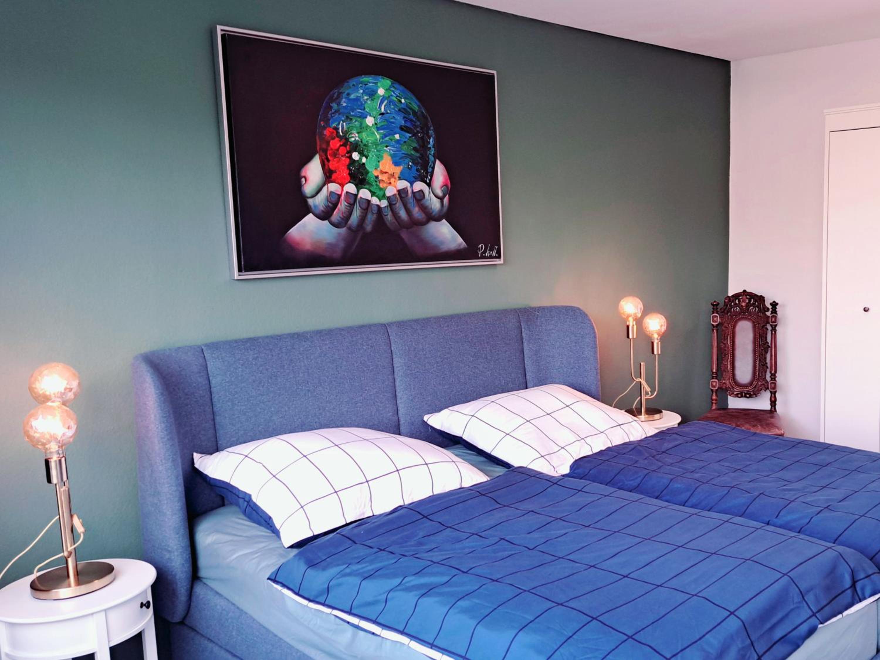 Das kleine Penthouse mit Kamin
