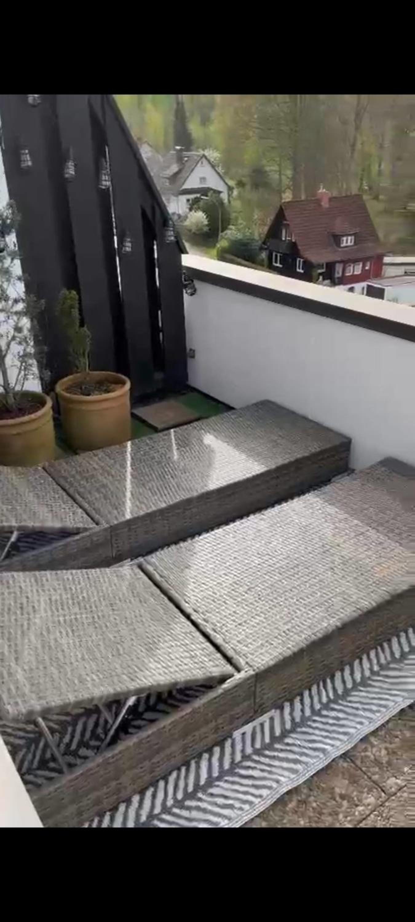 Das kleine Penthouse mit Kamin