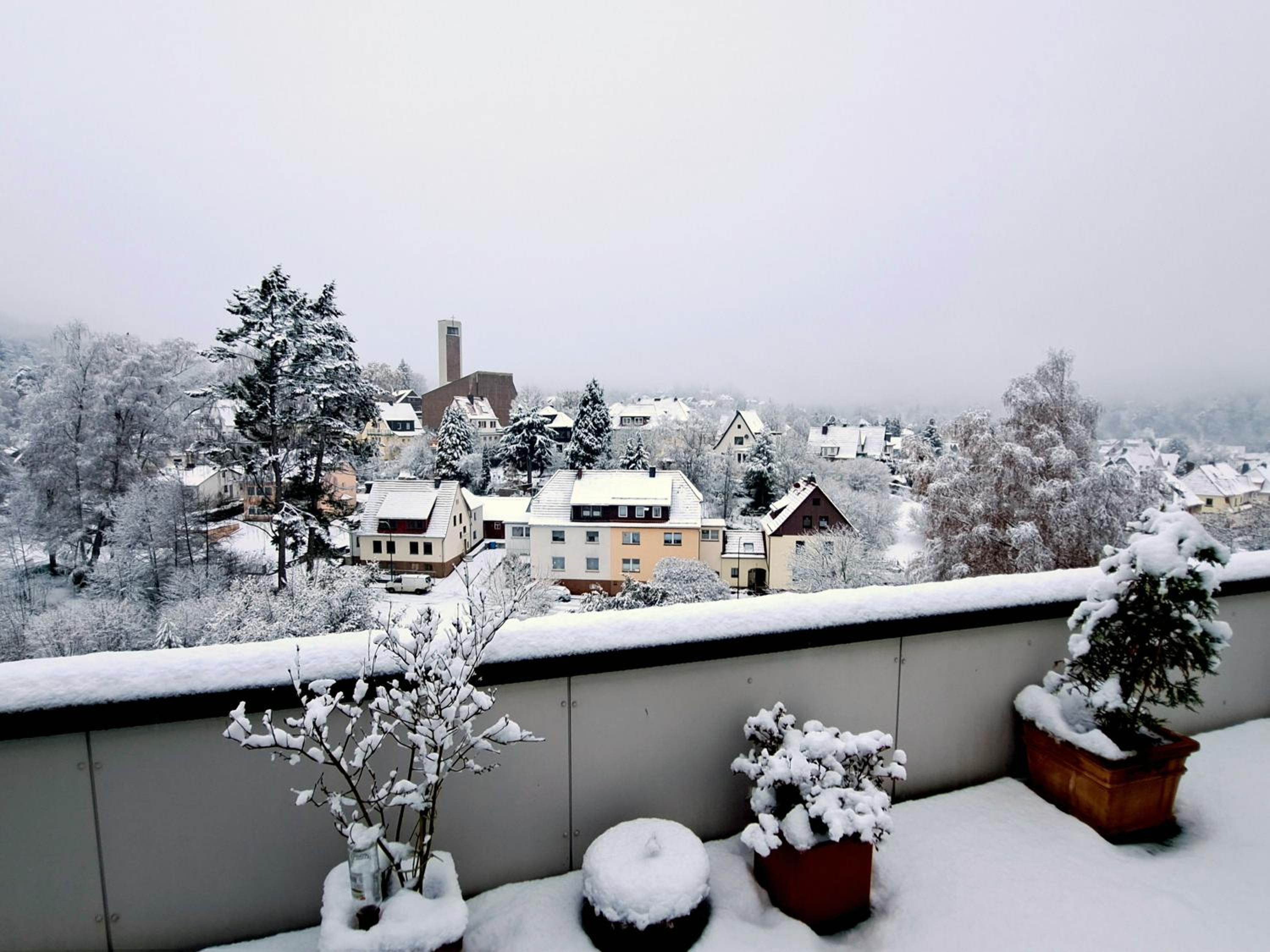 Das kleine Penthouse mit Kamin