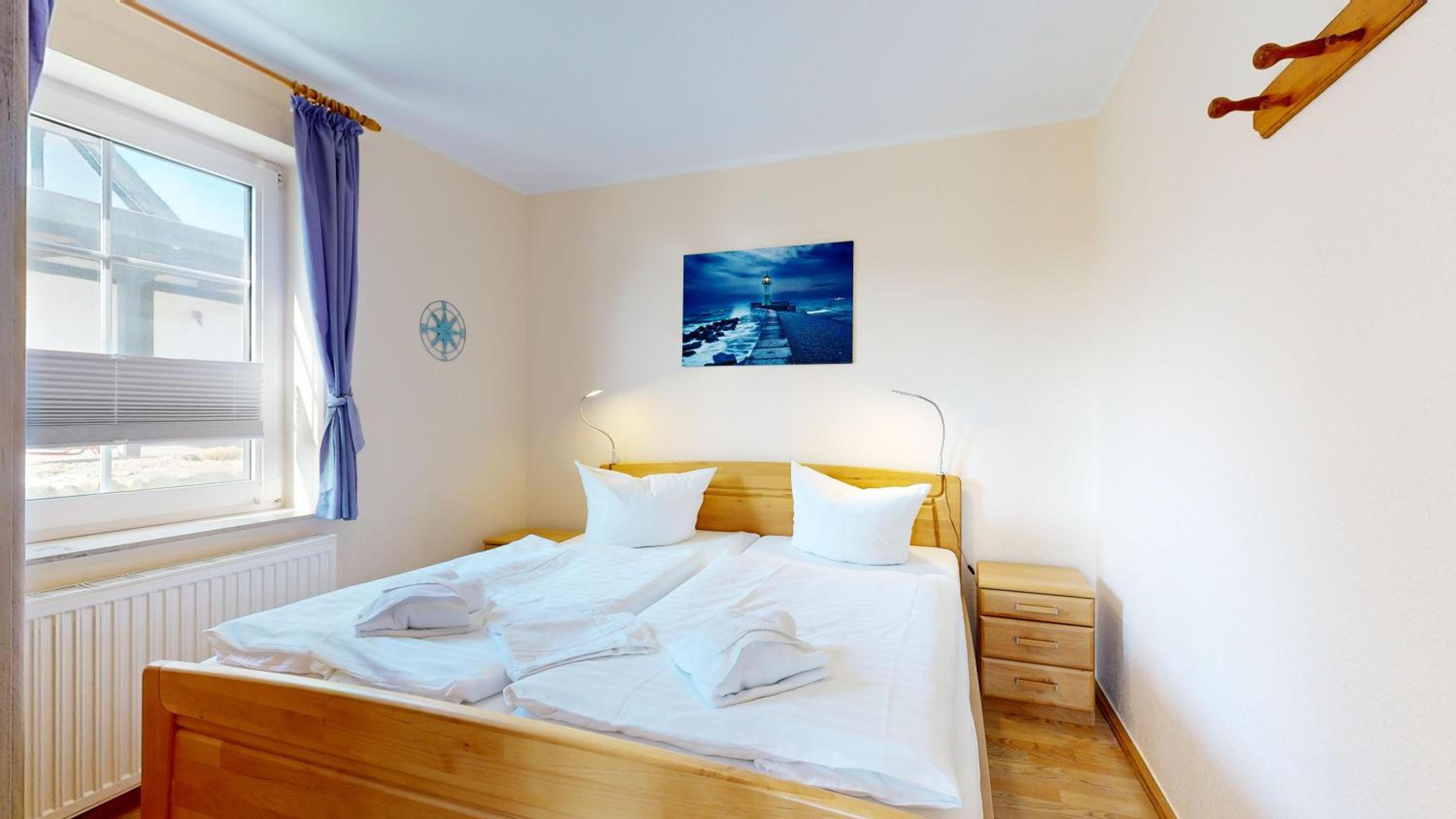 Ferienhaus Möwe, 2 Schlafzimmer, Balkon in Lancken Granitz