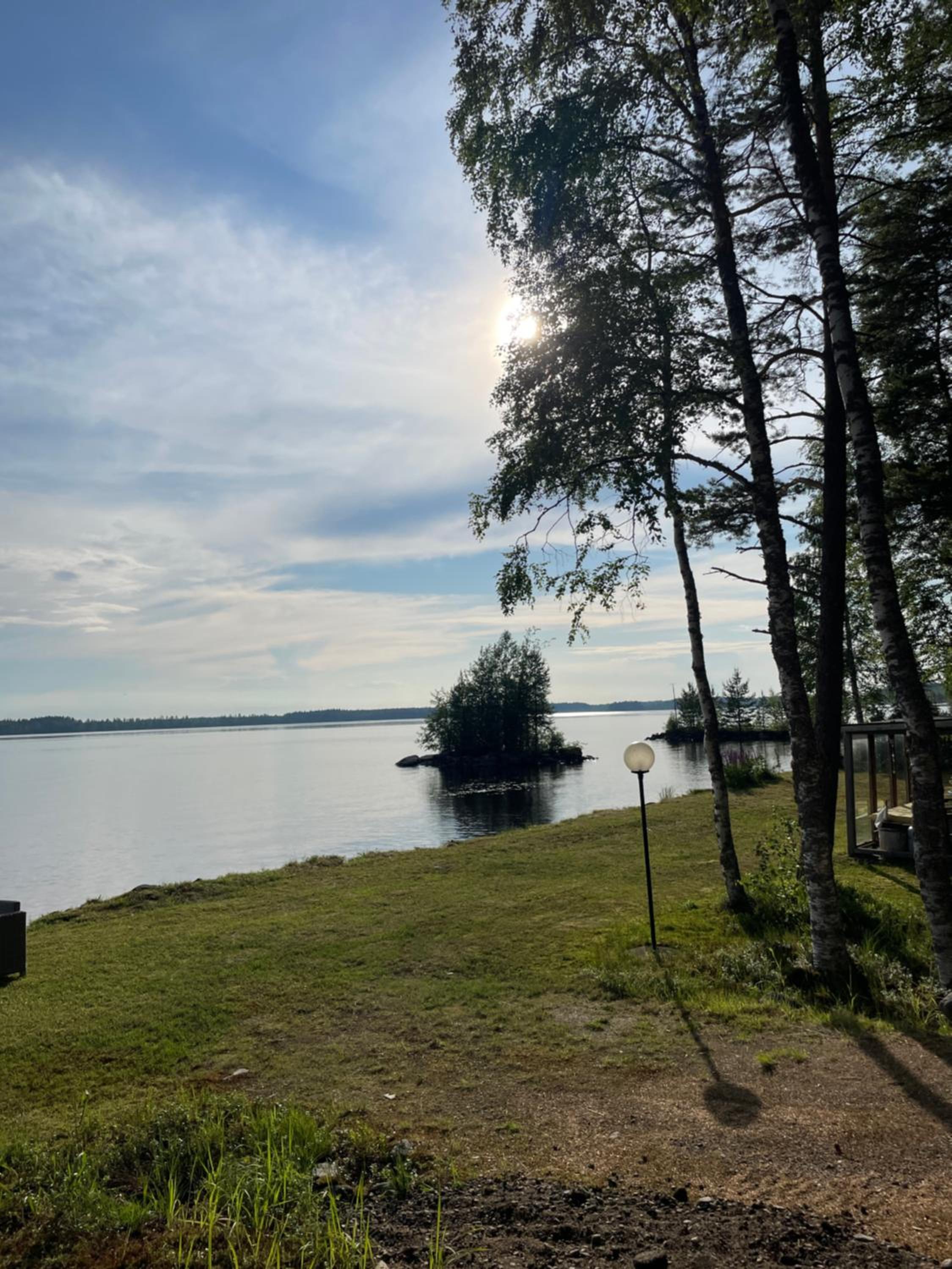 Huvila Pahkaranta Lestijärven rannalla