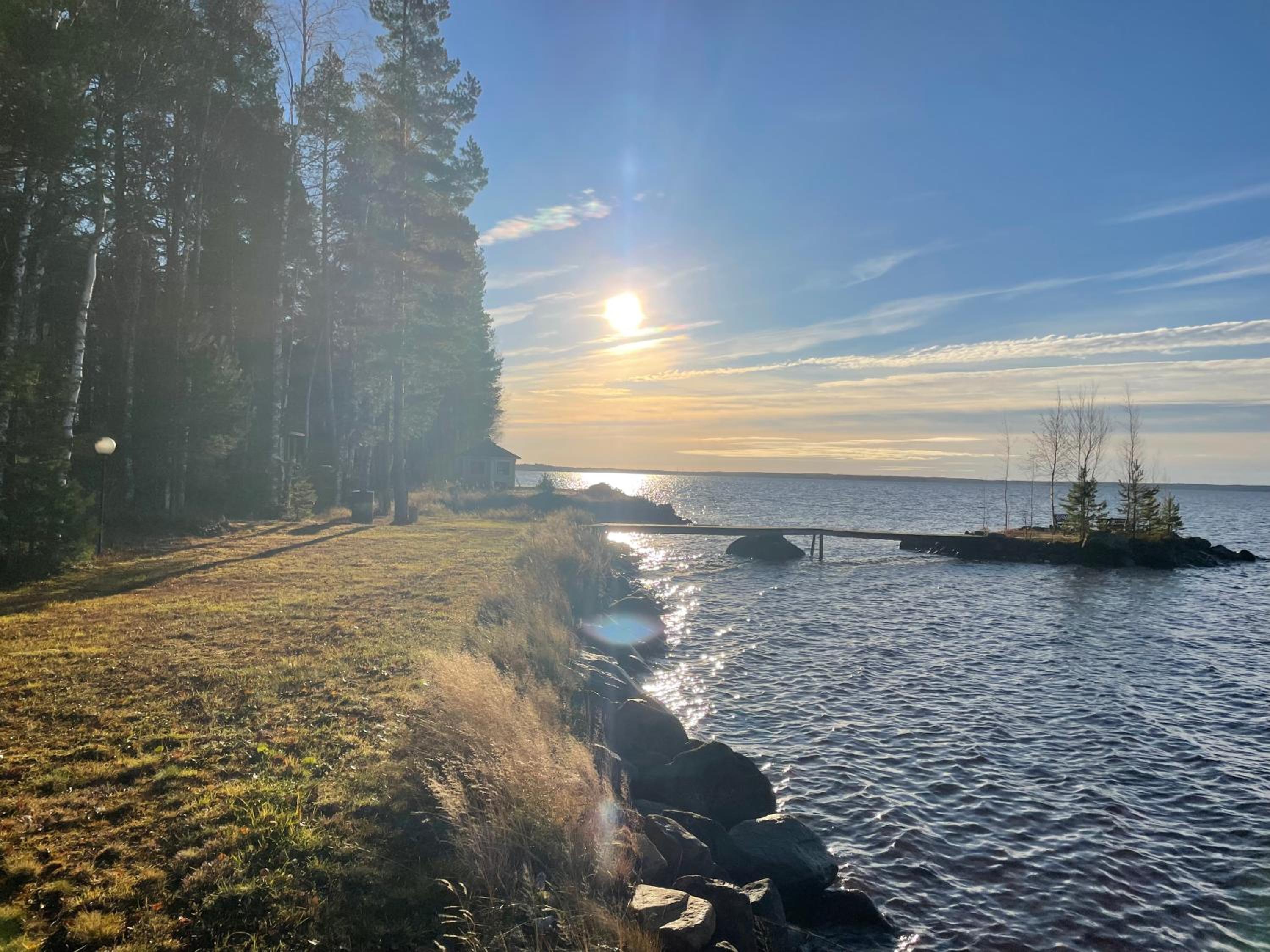 Huvila Pahkaranta Lestijärven rannalla