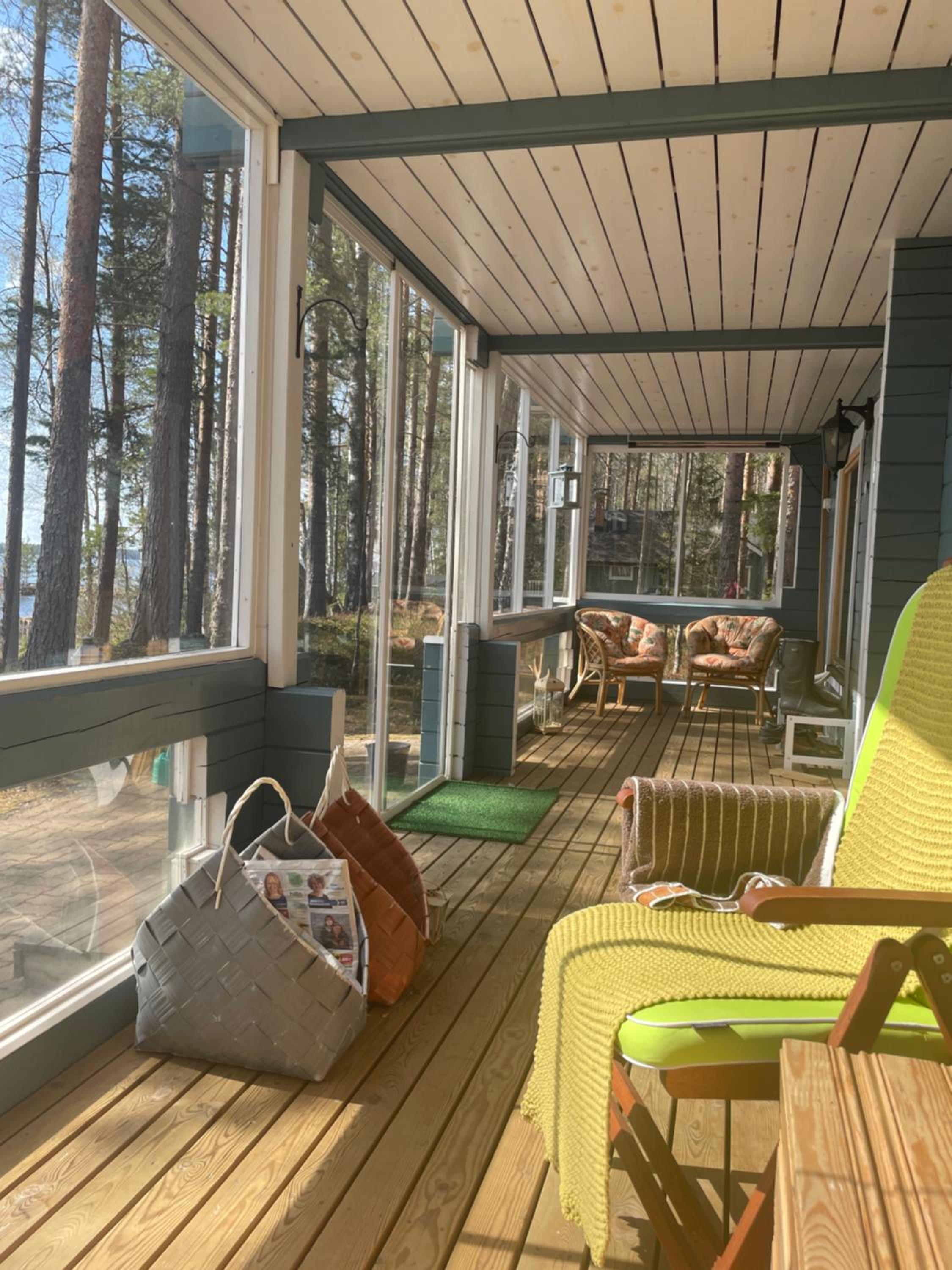 Huvila Pahkaranta Lestijärven rannalla