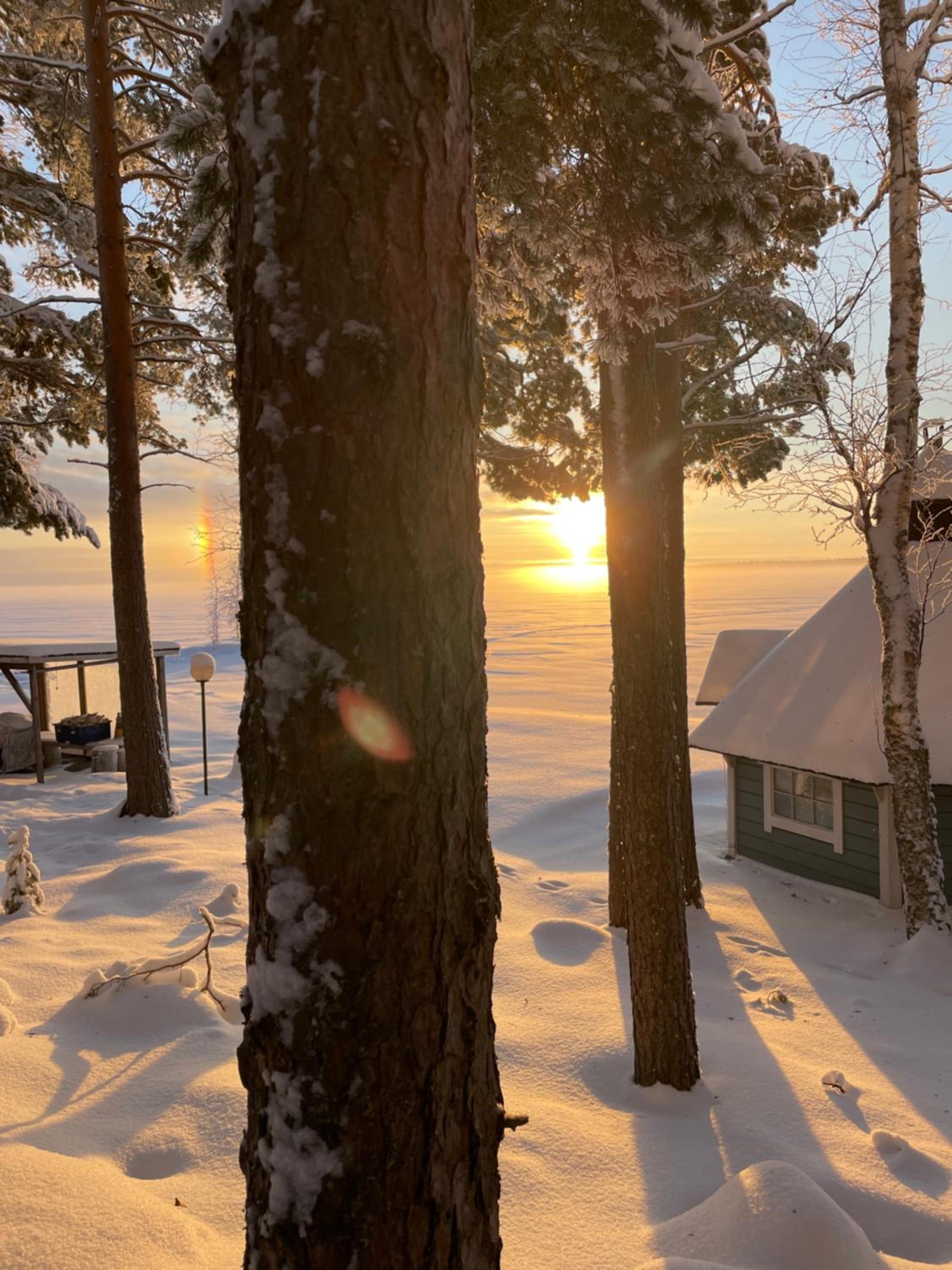 Huvila Pahkaranta Lestijärven rannalla