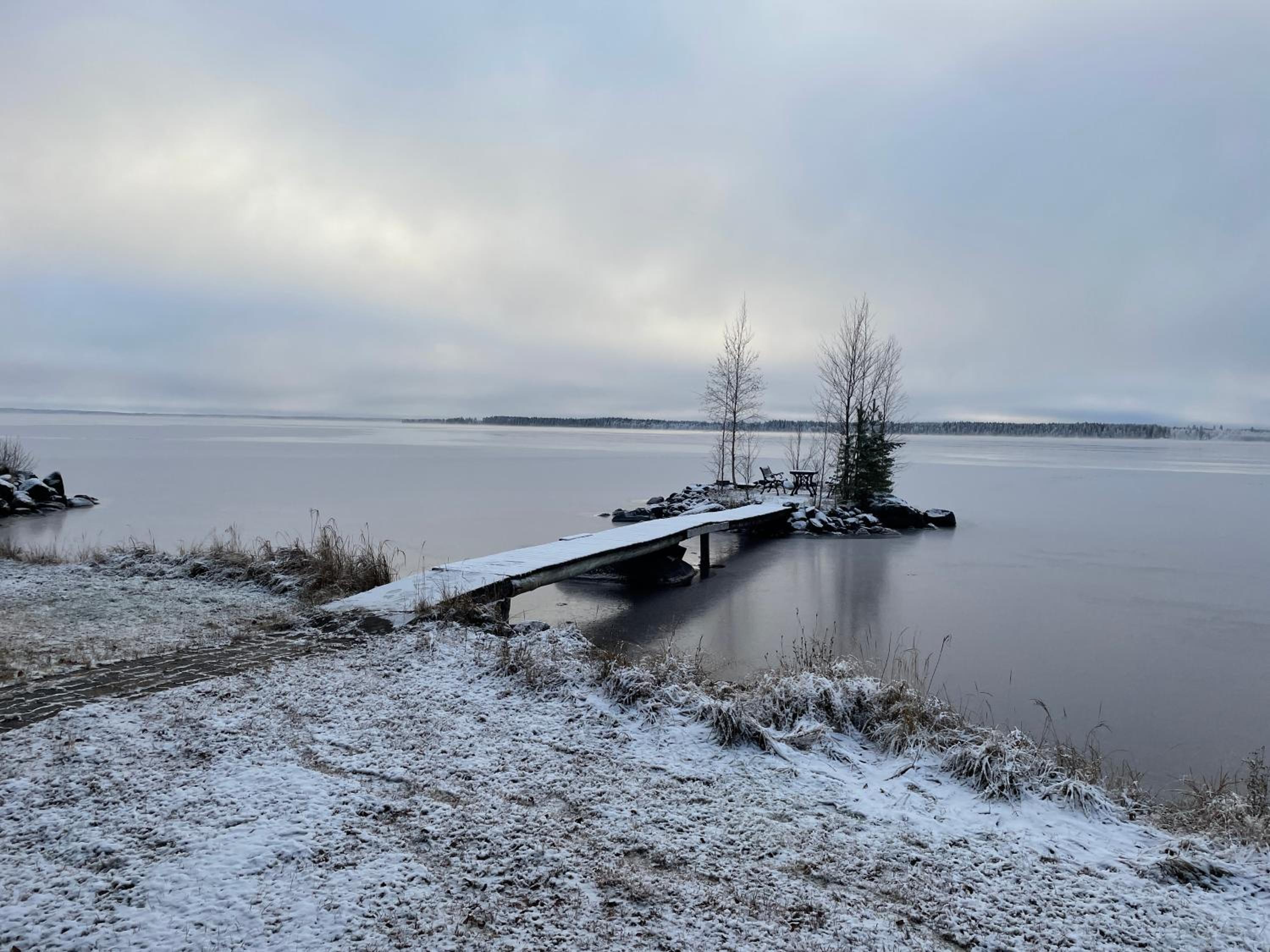 Huvila Pahkaranta Lestijärven rannalla