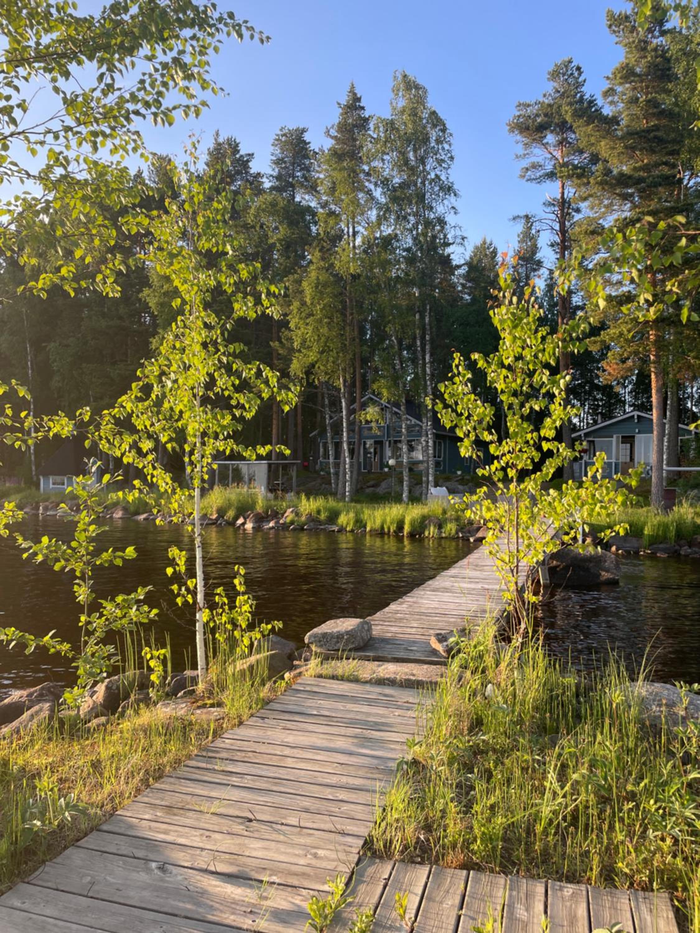 Huvila Pahkaranta Lestijärven rannalla