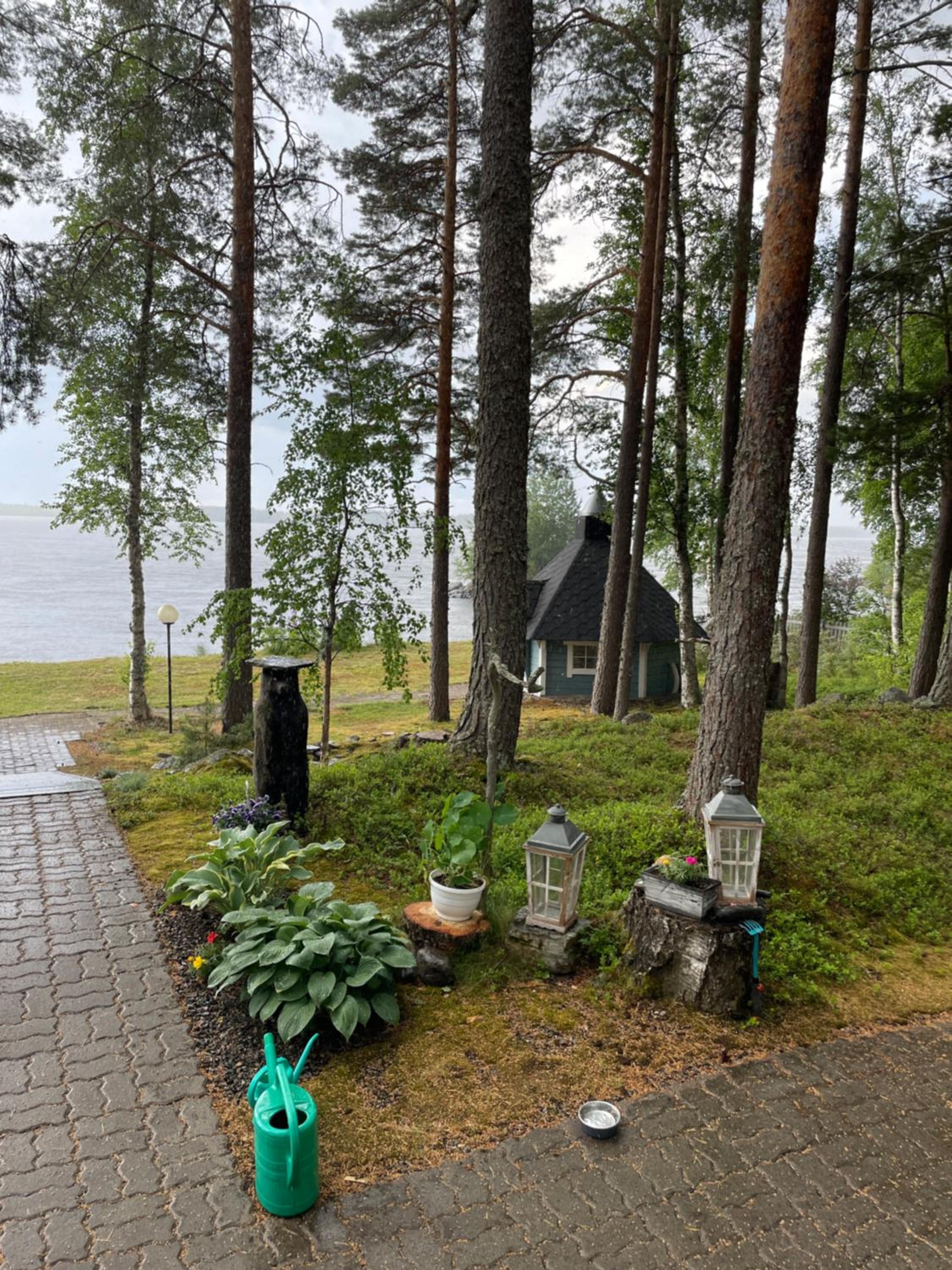 Huvila Pahkaranta Lestijärven rannalla