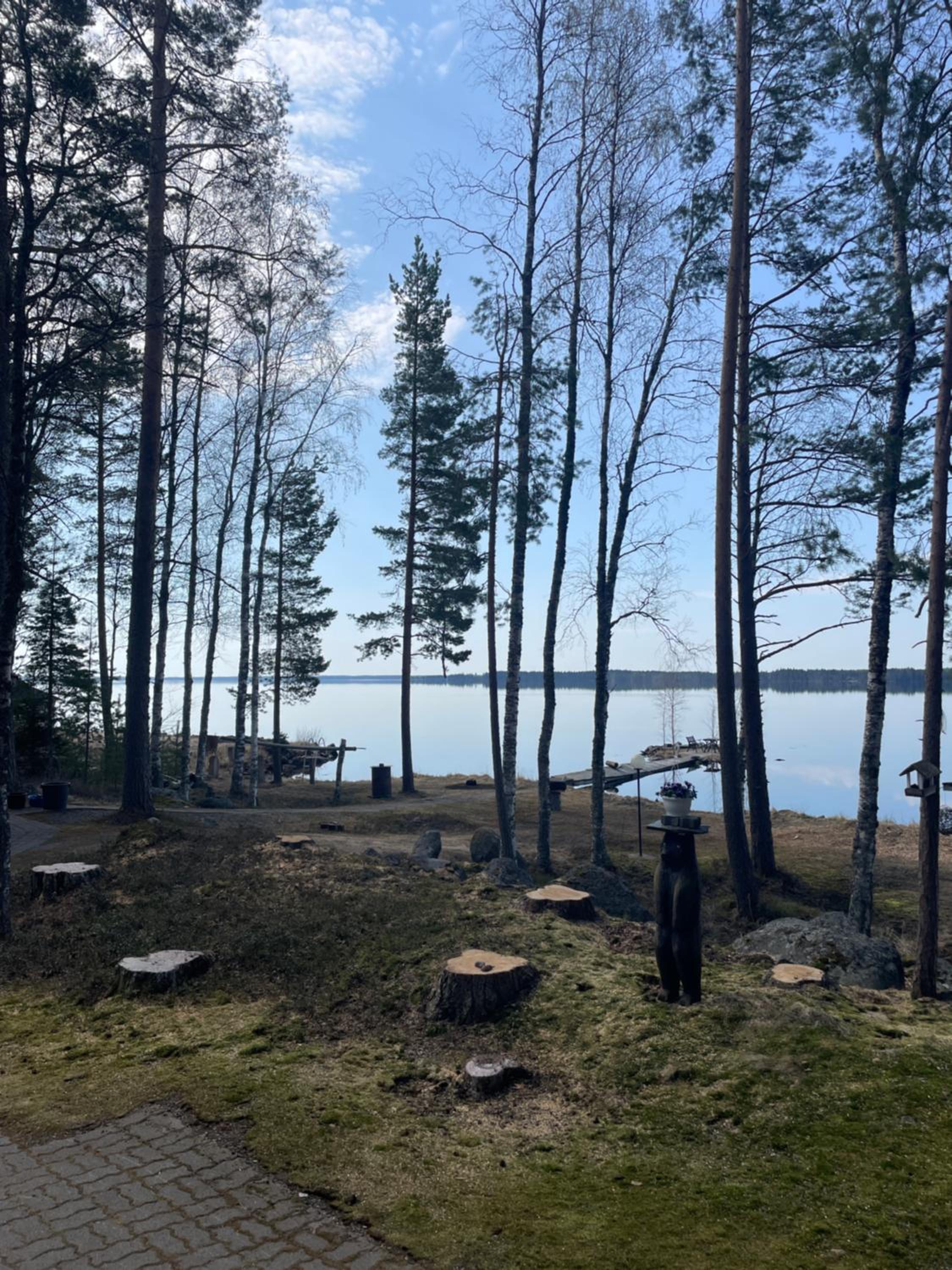 Huvila Pahkaranta Lestijärven rannalla
