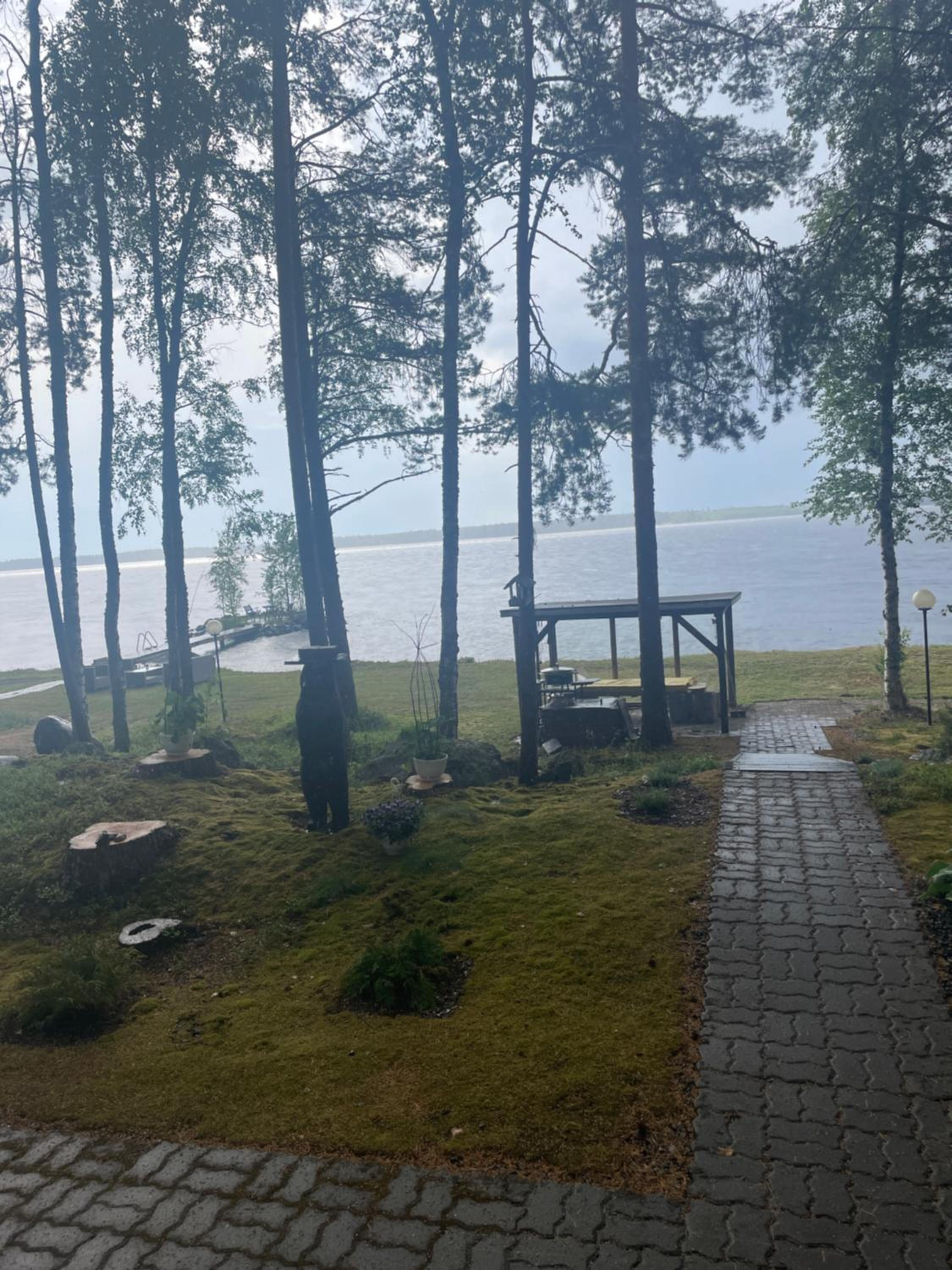 Huvila Pahkaranta Lestijärven rannalla