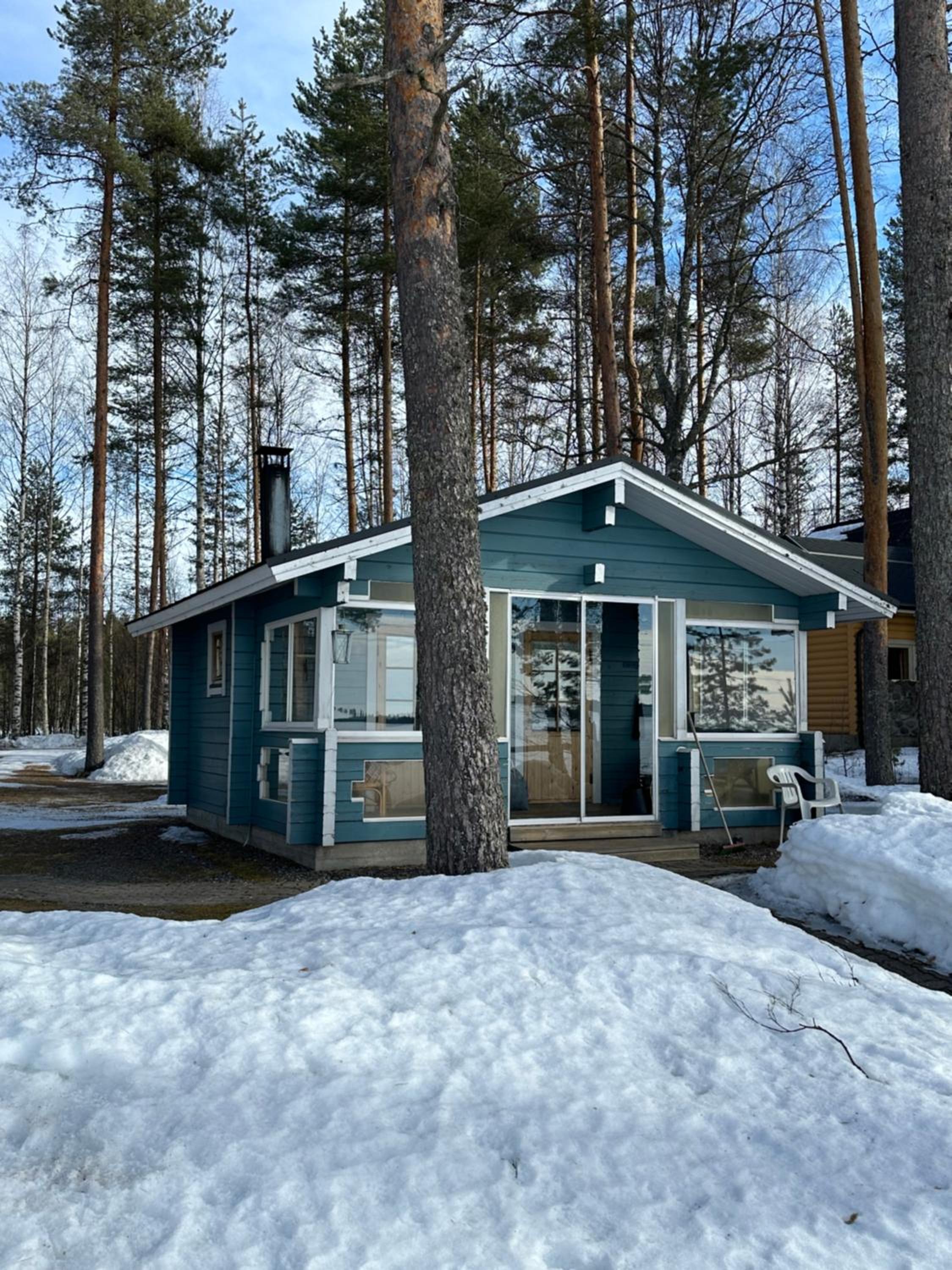 Huvila Pahkaranta Lestijärven rannalla