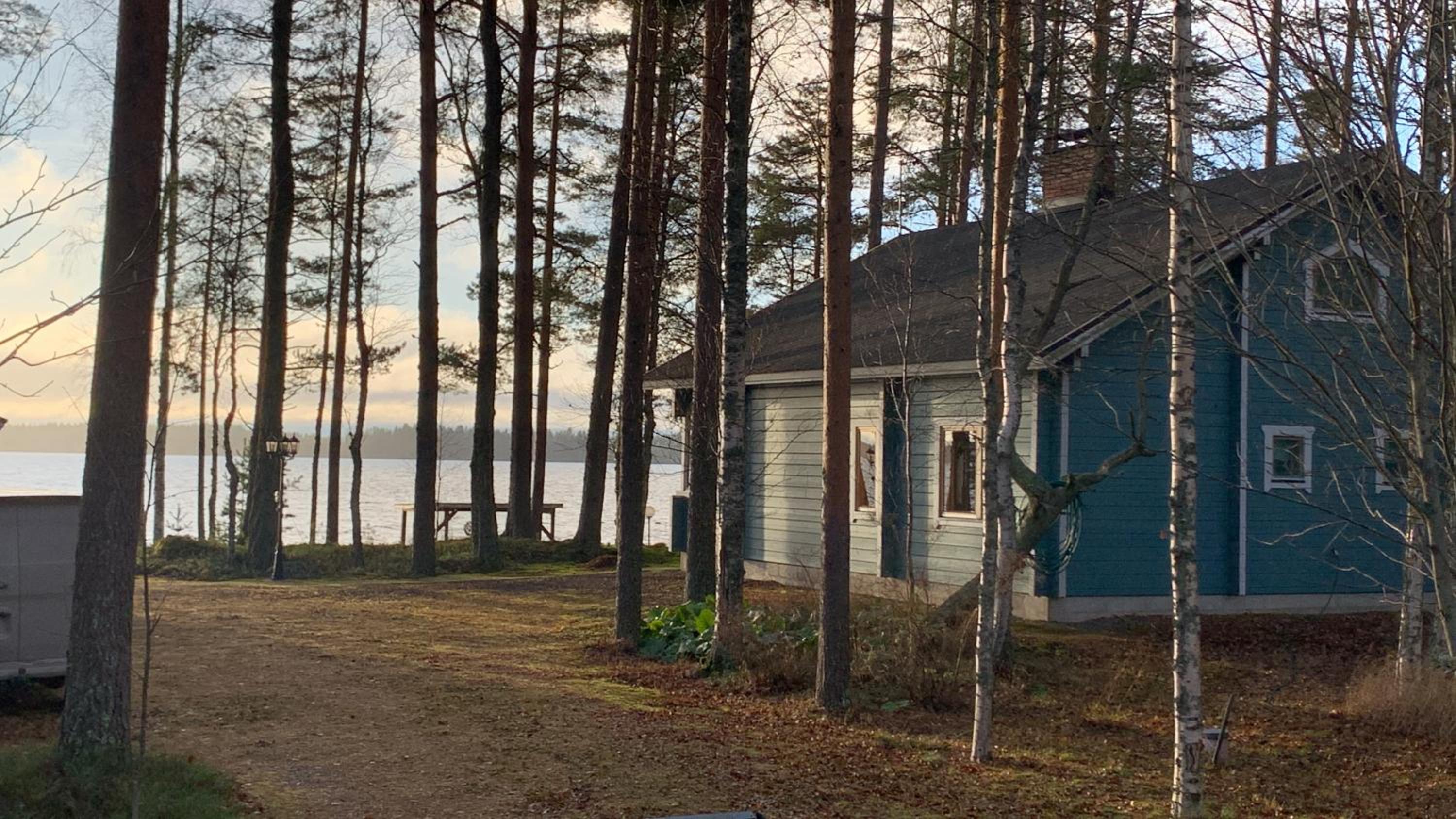 Huvila Pahkaranta Lestijärven rannalla
