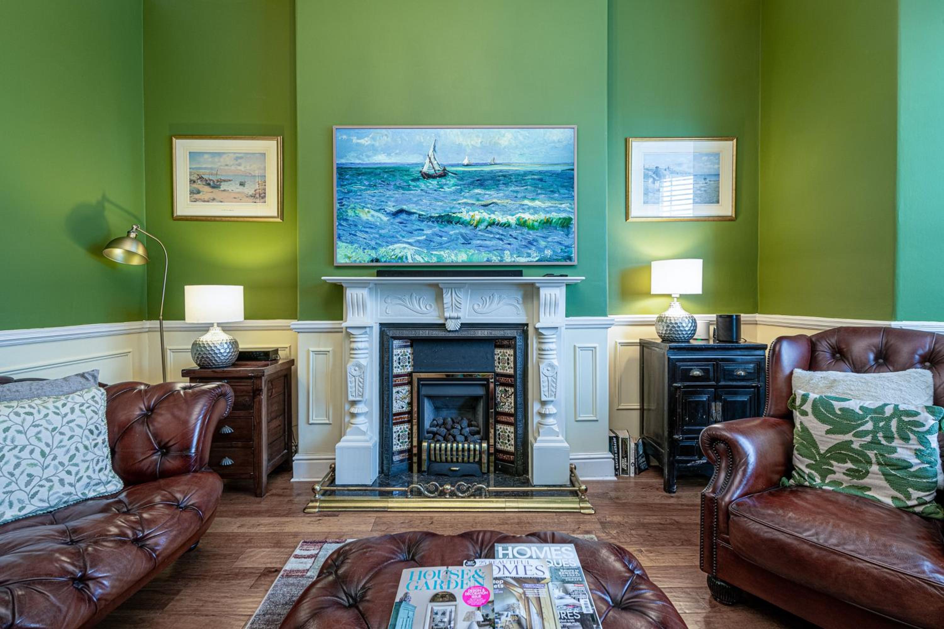 Abbey Lodge, Llandudno - Period Townhouse, 5 bedrooms & bathrooms, with Hot Tub & Private Parking view 2