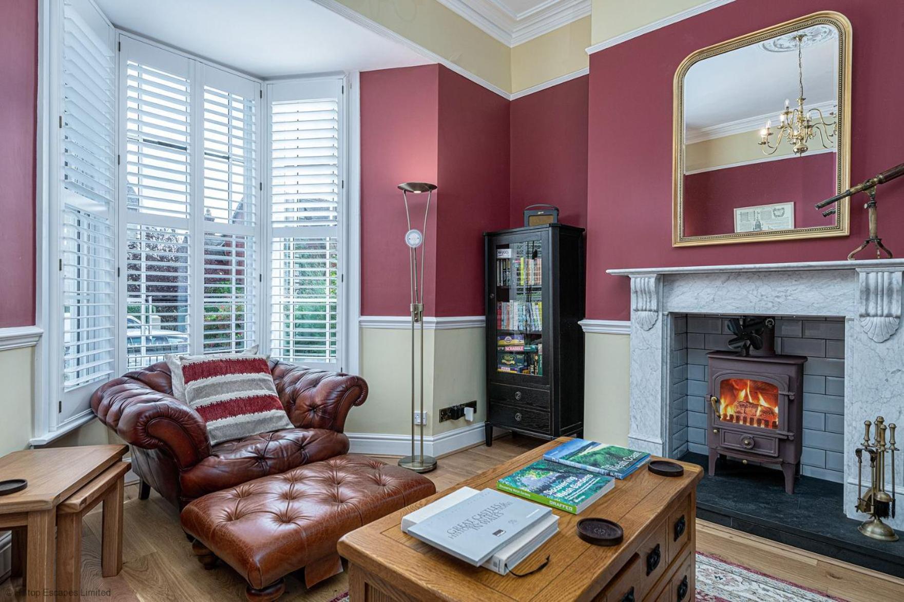Abbey Lodge, Llandudno - Period Townhouse, 5 bedrooms & bathrooms, with Hot Tub & Private Parking view 4