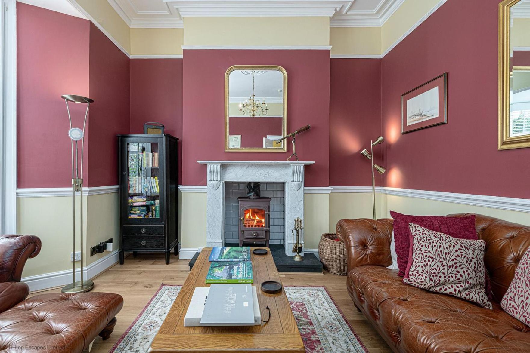 Abbey Lodge, Llandudno - Period Townhouse, 5 bedrooms & bathrooms, with Hot Tub & Private Parking view 5