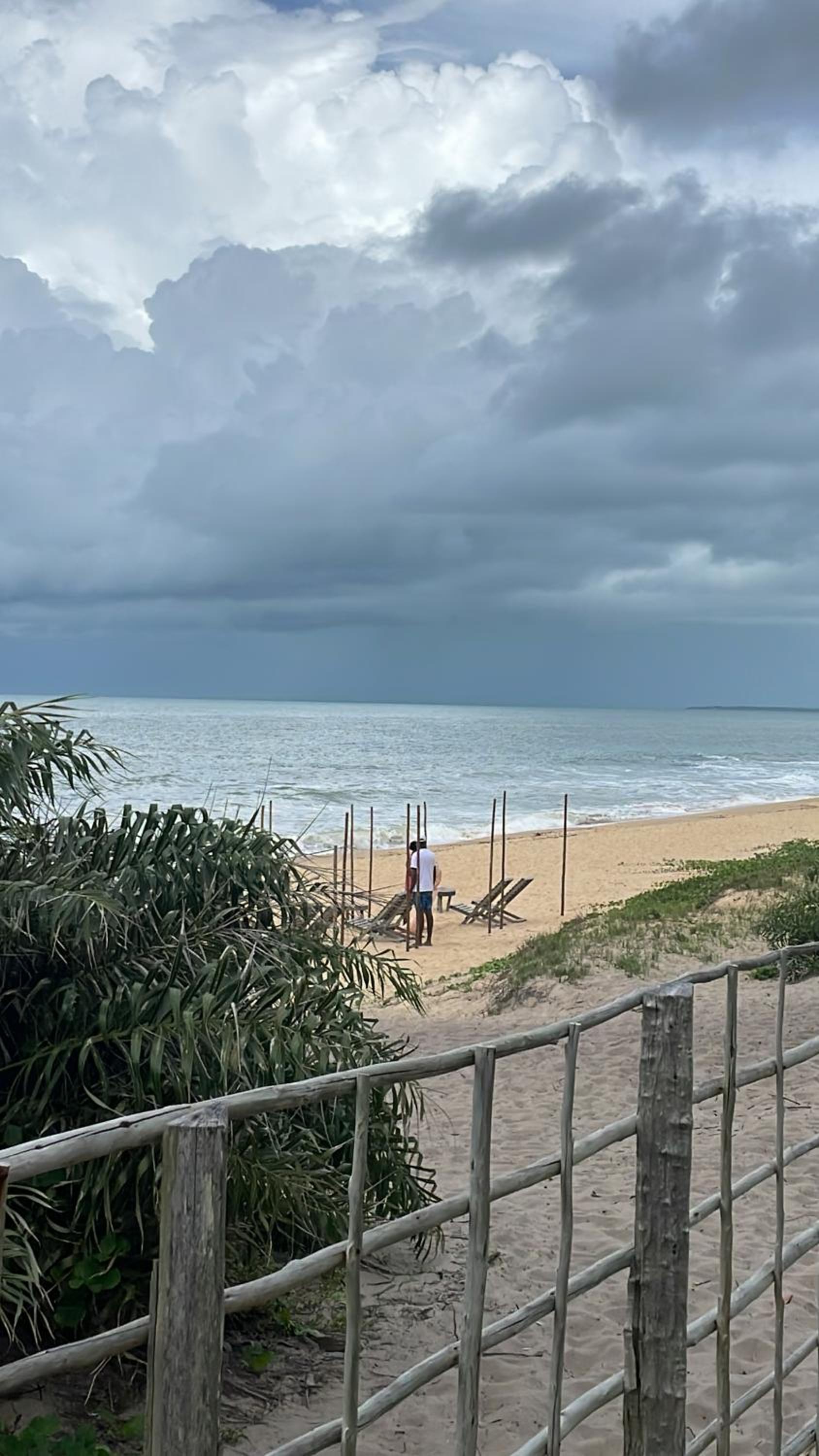 Casa pé na areia em Caraíva