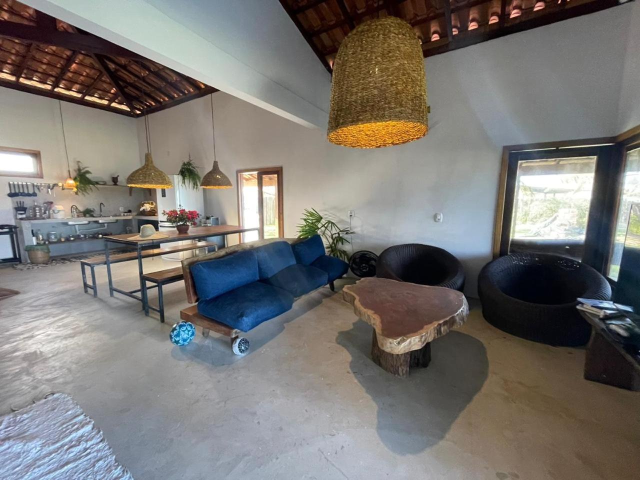 Casa pé na areia em Caraíva
