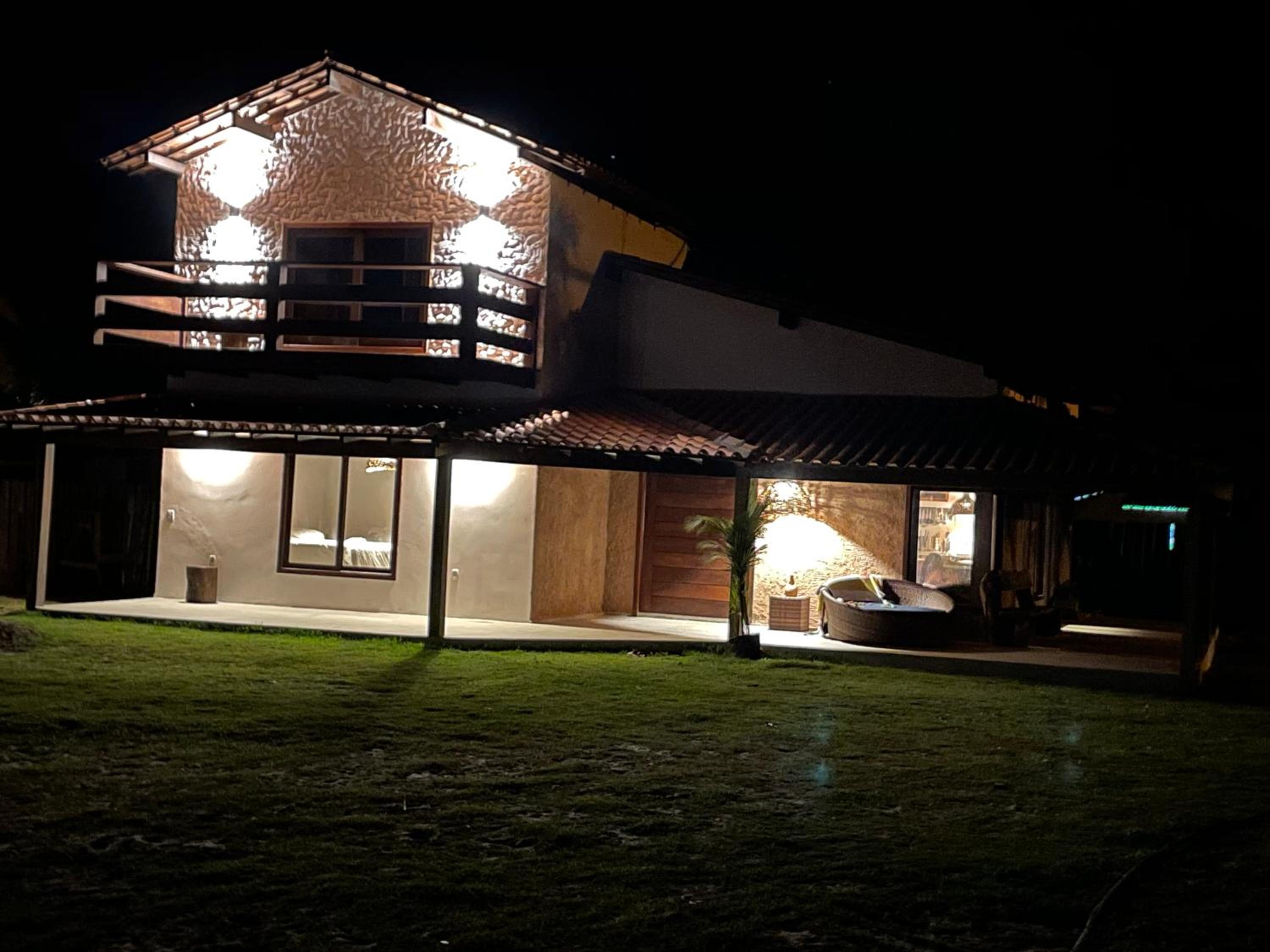 Casa pé na areia em Caraíva
