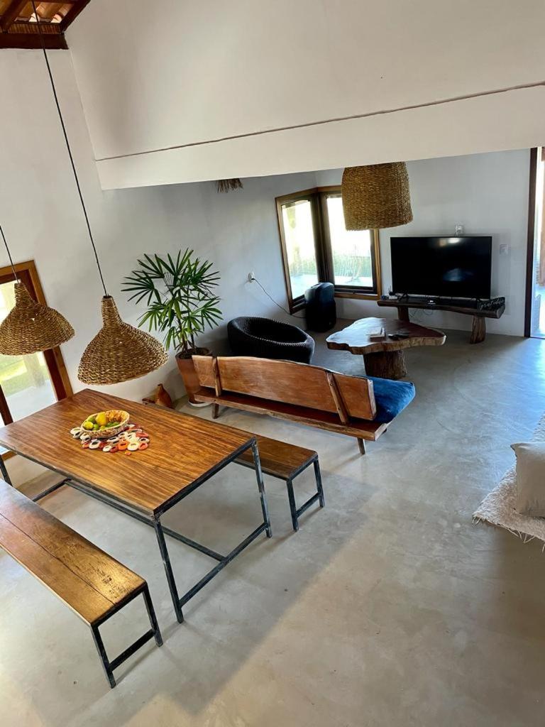 Casa pé na areia em Caraíva