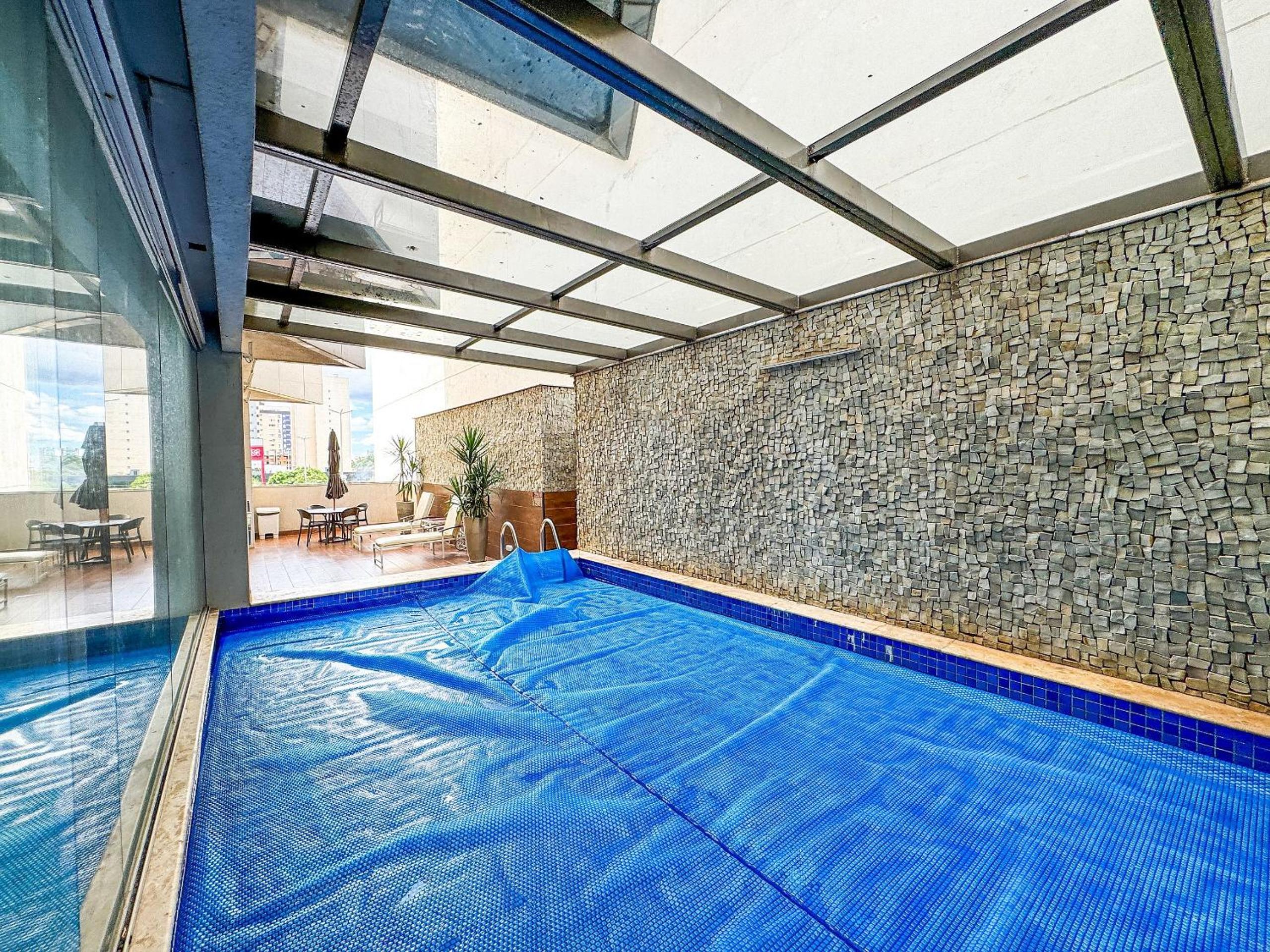 APTO 1 quarto com Piscina, Metrô