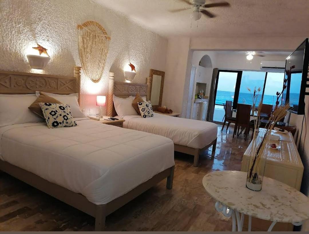 Beachfront Studio With Ocean View
