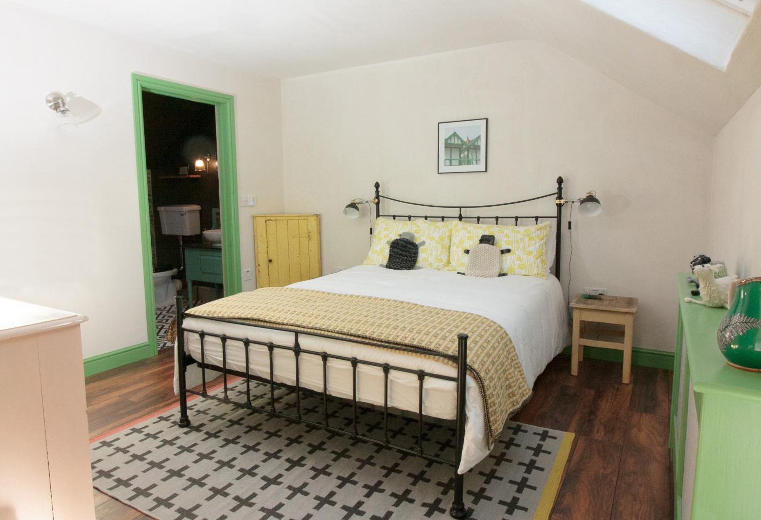 Creatively converted barn in accessible rural spot