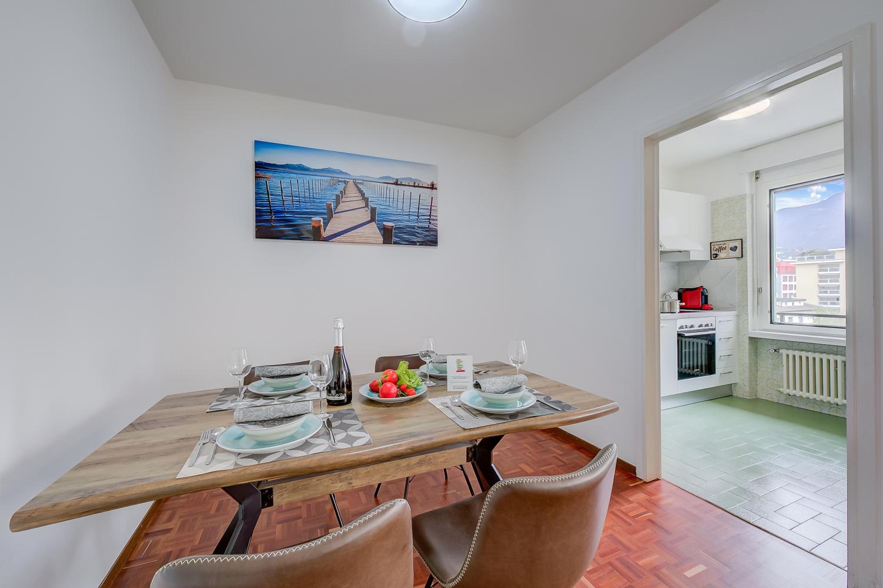 Lido Apartment Locarno with Balcony and Parking - Happy Rentals