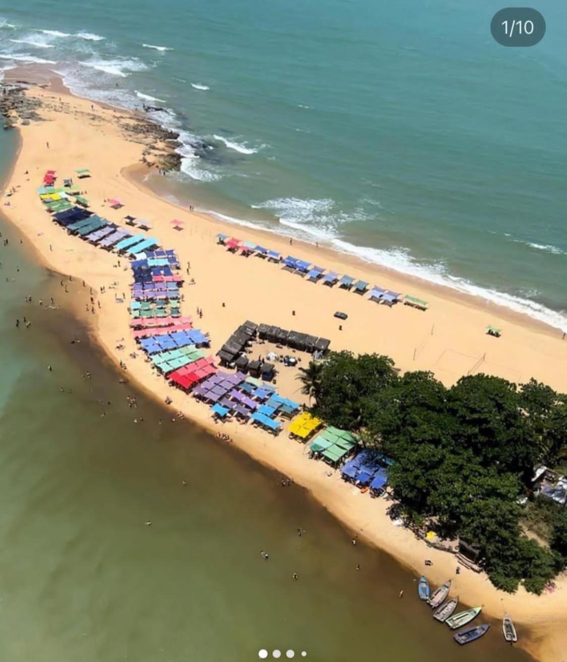 Casa pé na areia em Caraíva