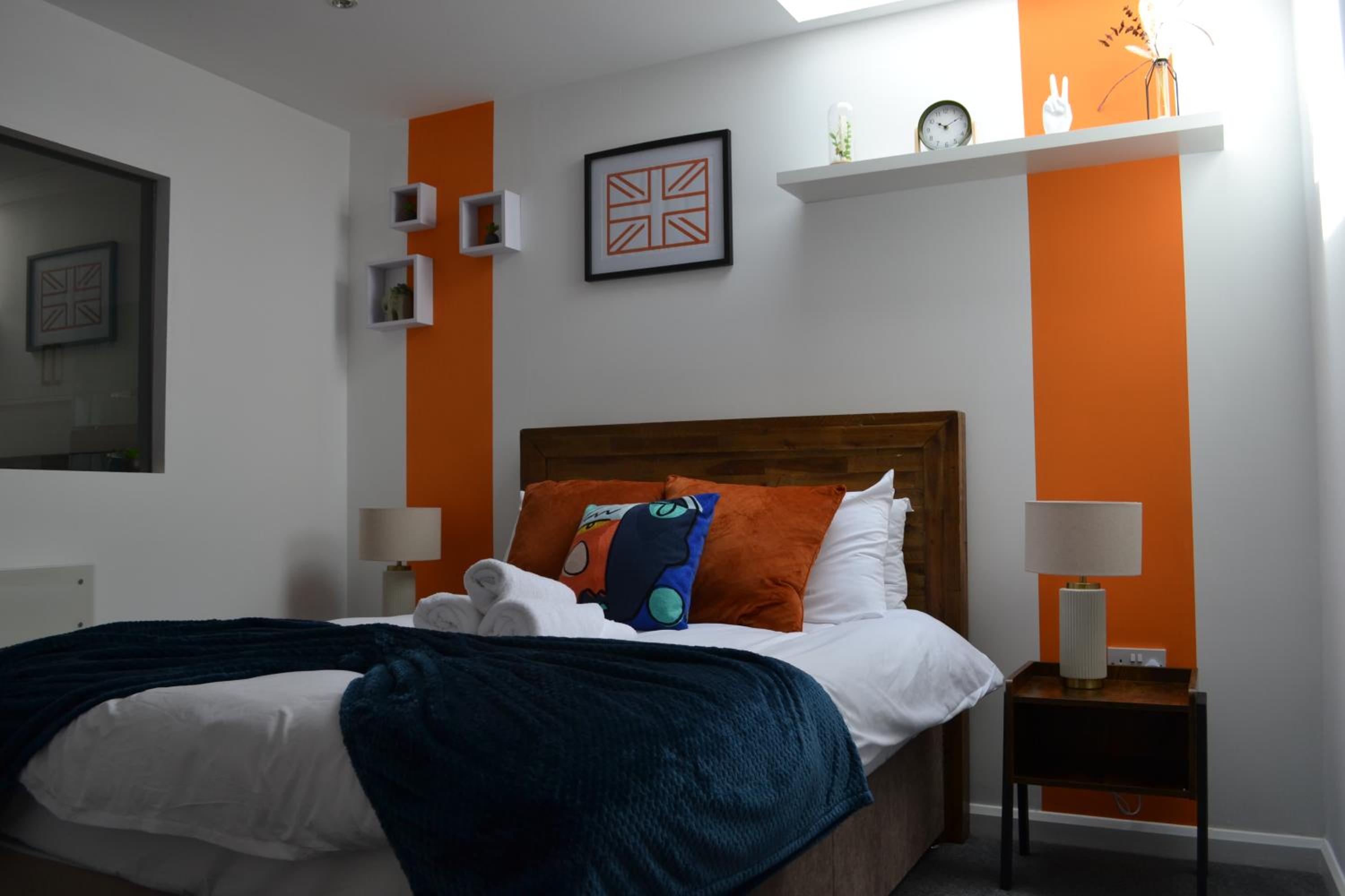Stylish 1 Bed Apartment Num 6, Bham City Free Parking view 5