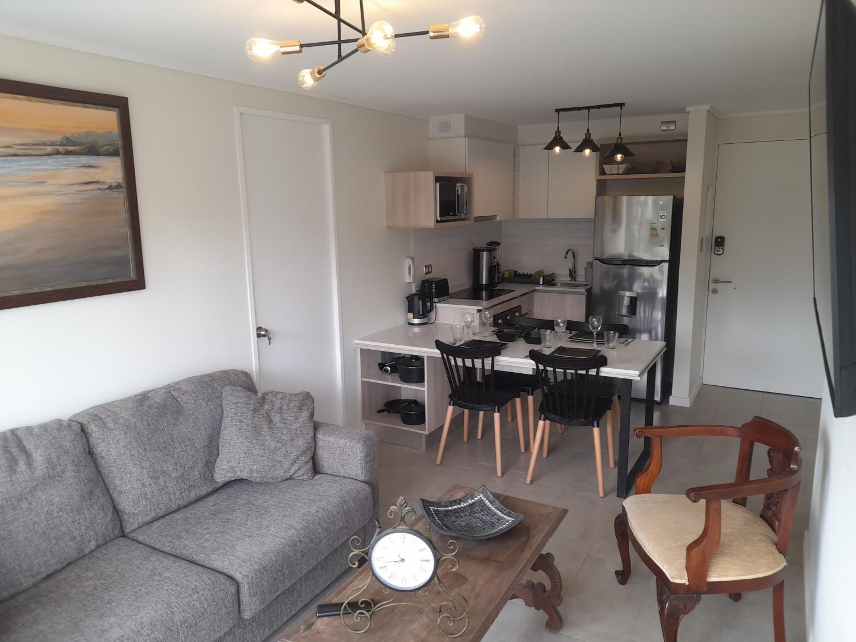 Hermoso departamento Algarrobo, cerca playa Mirasol