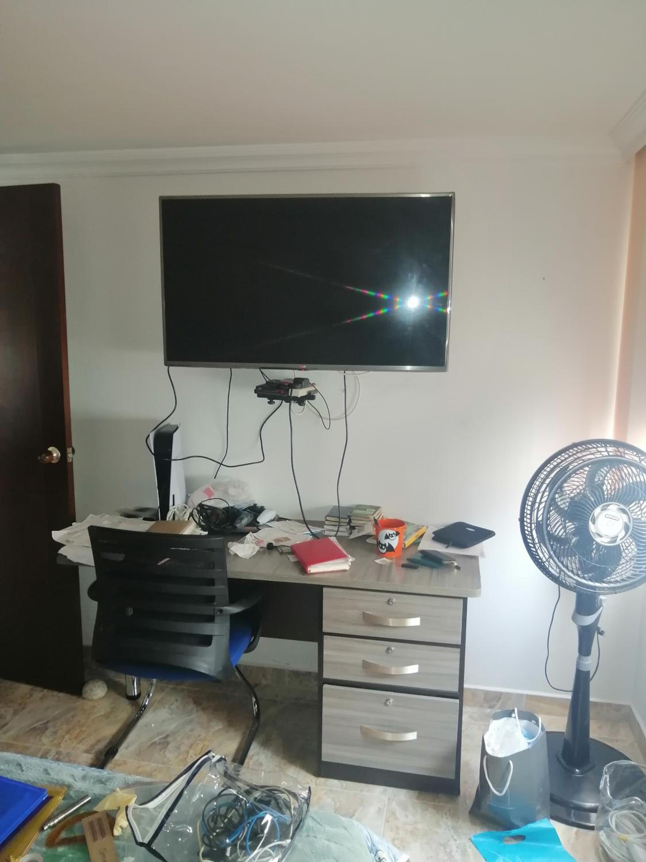 habitacion amoblada con baño