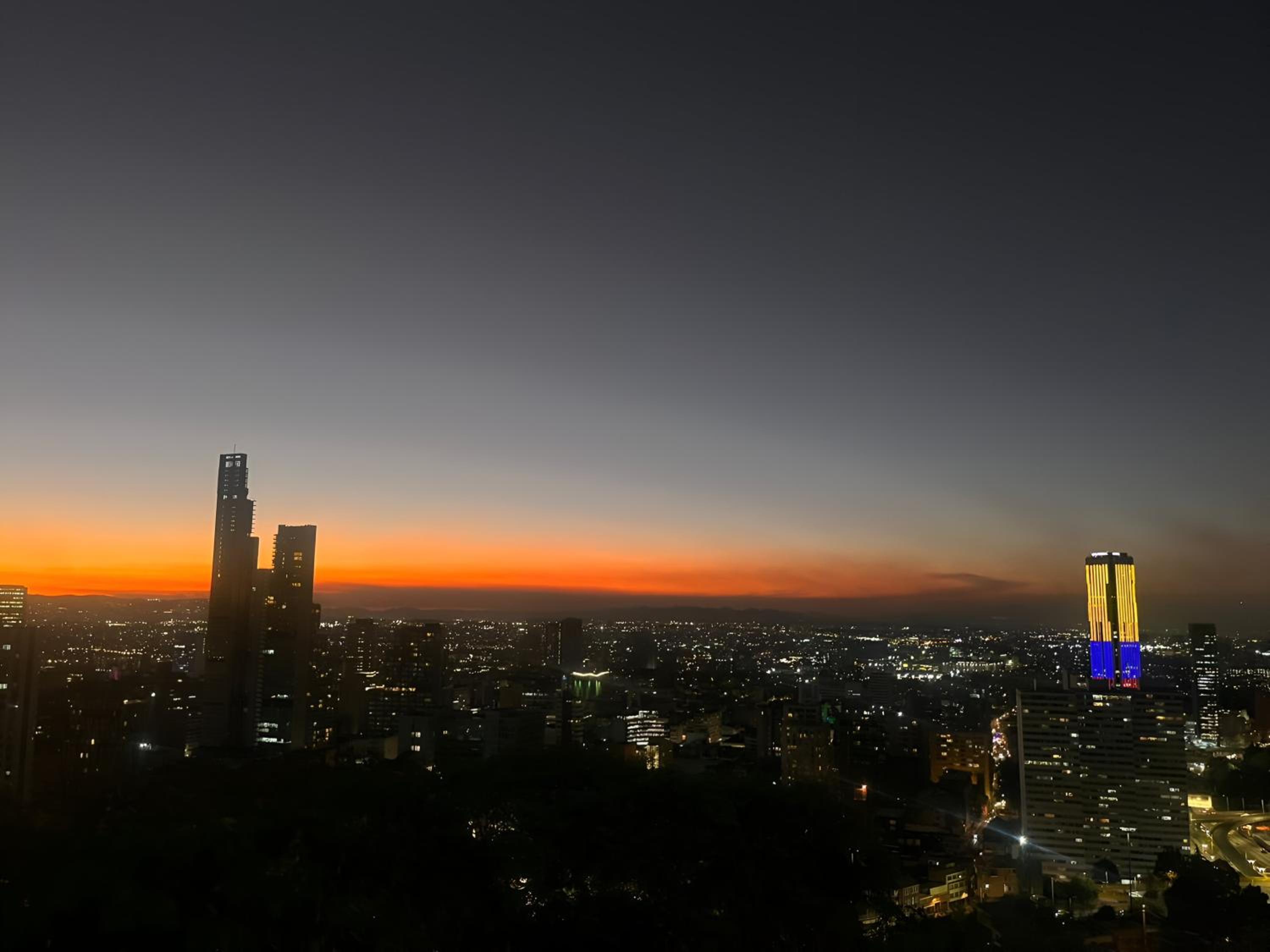 Bogotá Centro histórico Candelaria Torre Ventto excelente Vista