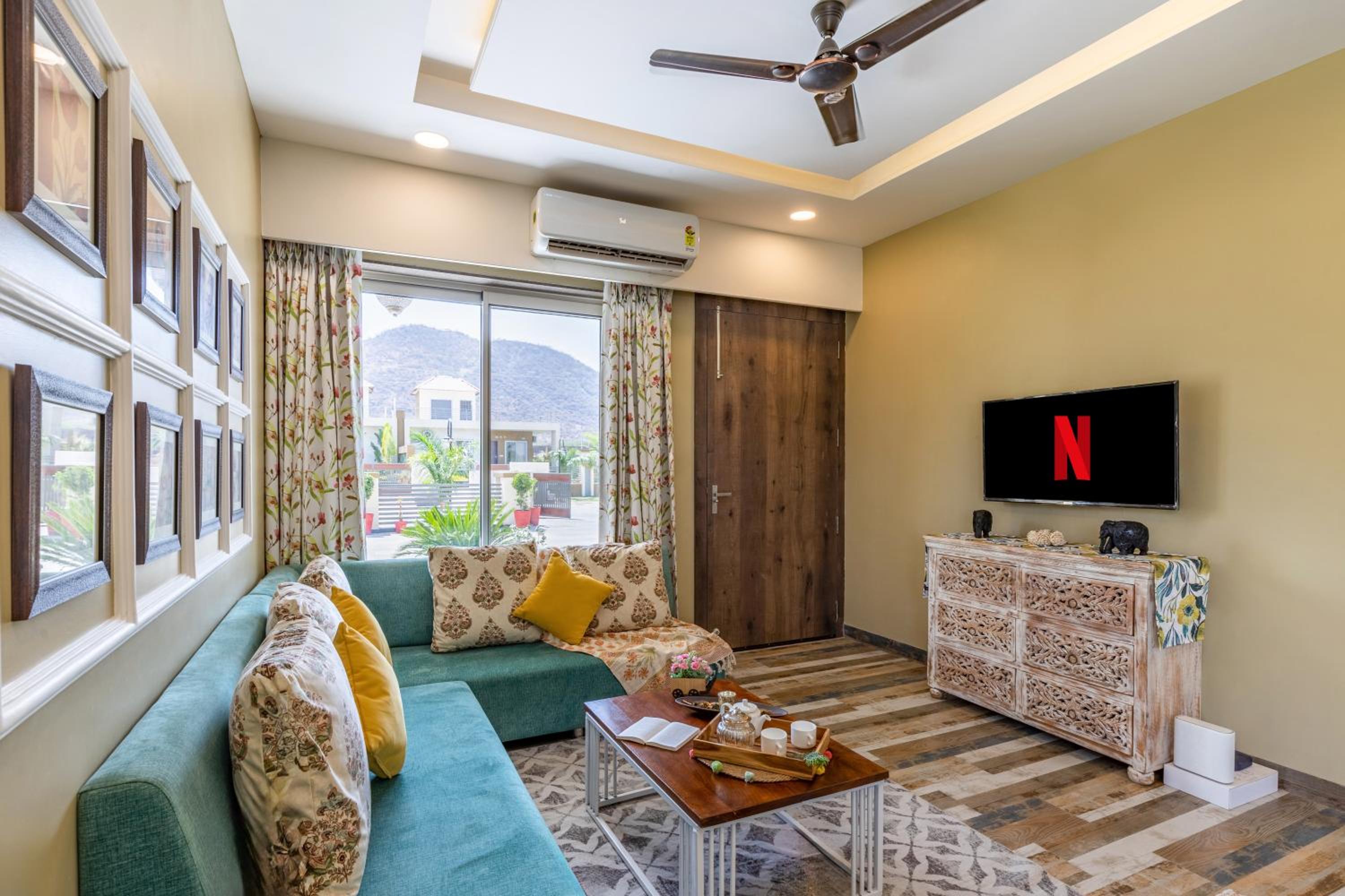 ELIVAAS 2 BHK Pet Friendly Villa with Pvt Pool - Heaven in Hill view 5