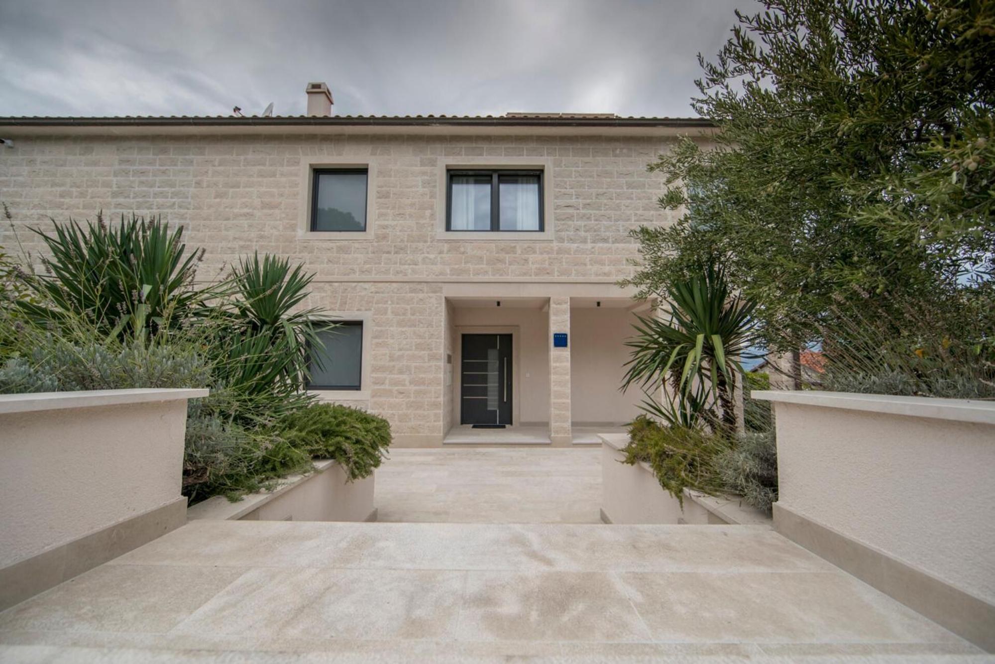 Nice Villa In Postira With Heated Swimming Pool, Sauna And 7 Bedrooms view 4