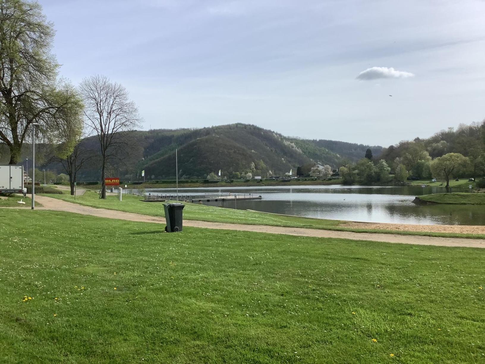 Berg Blick Eifler Bauernhaus modern restauriert