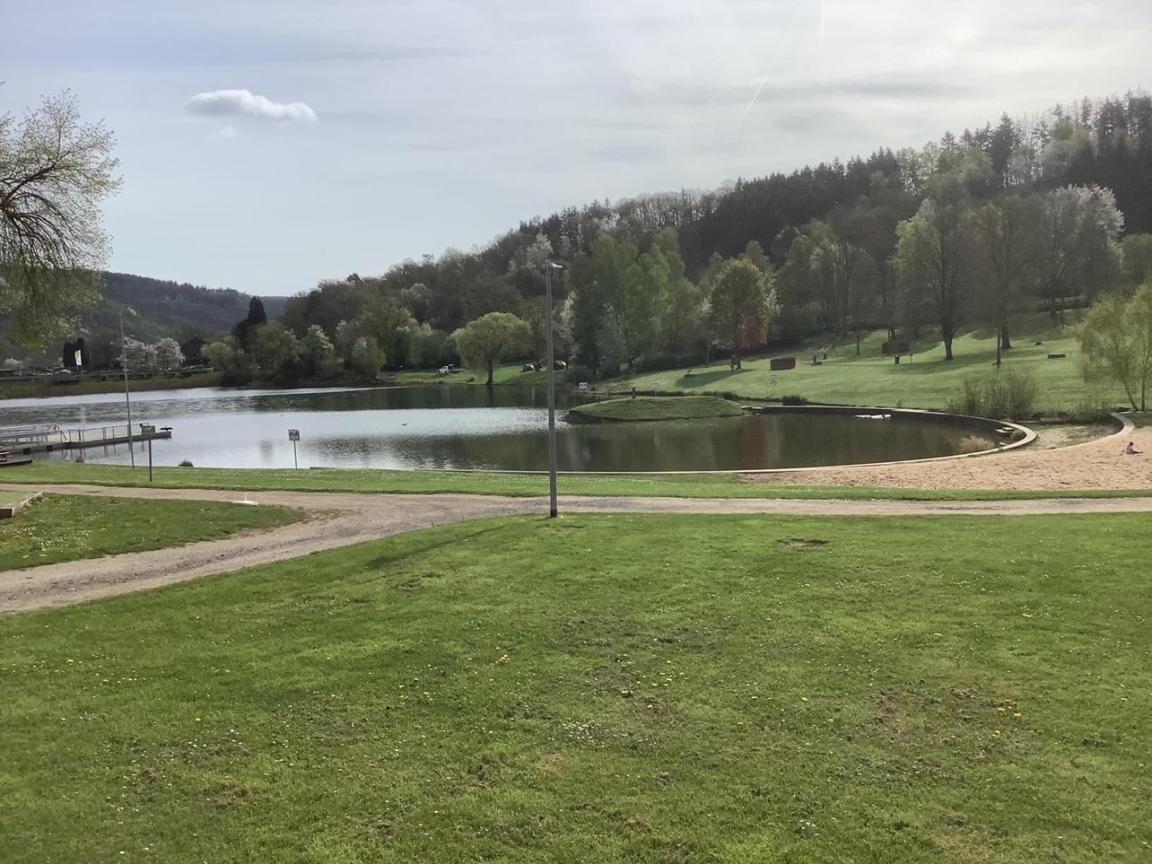 Berg Blick Eifler Bauernhaus modern restauriert