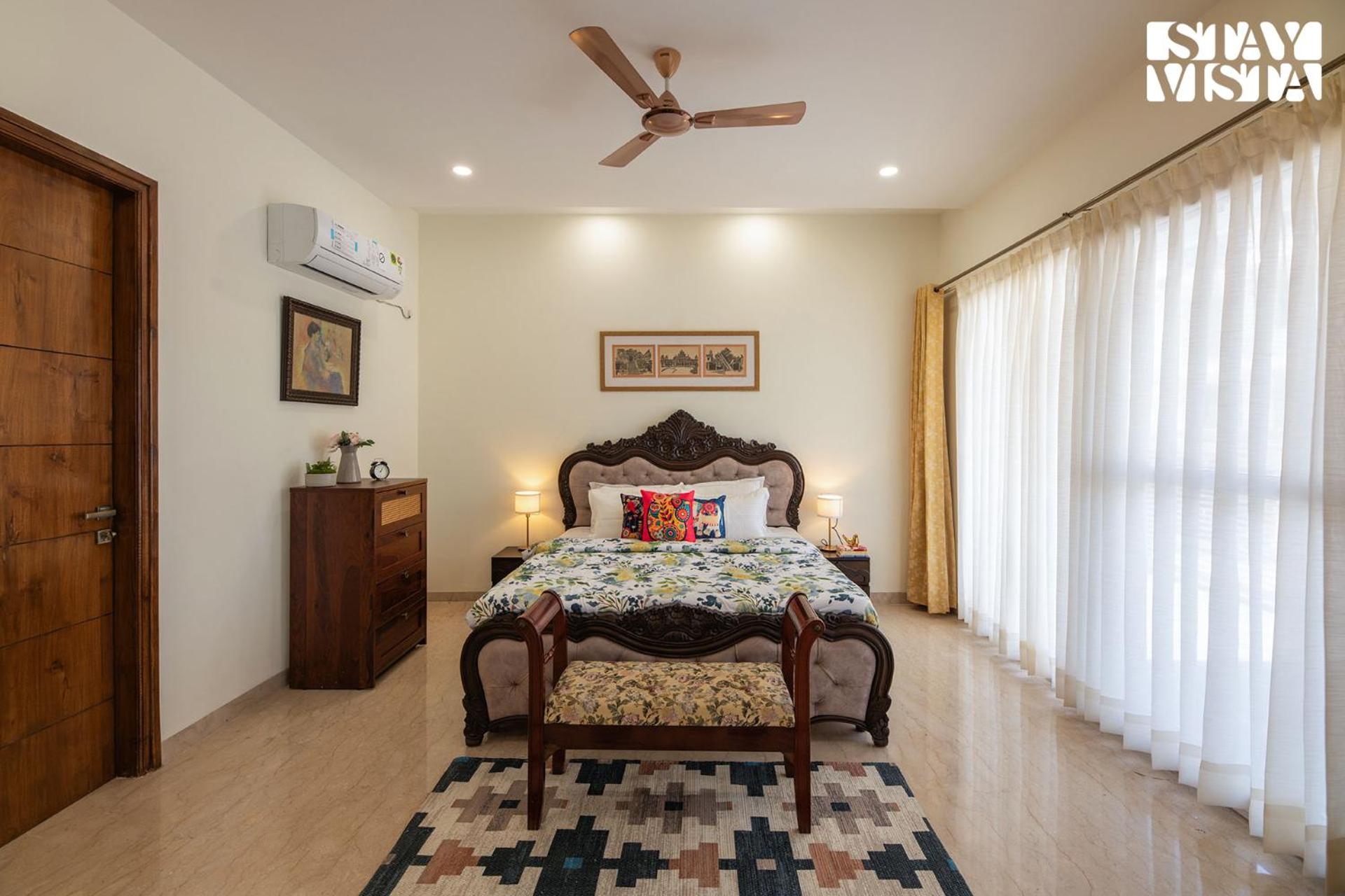 StayVista at Rootanian with Bathtub & Terrace