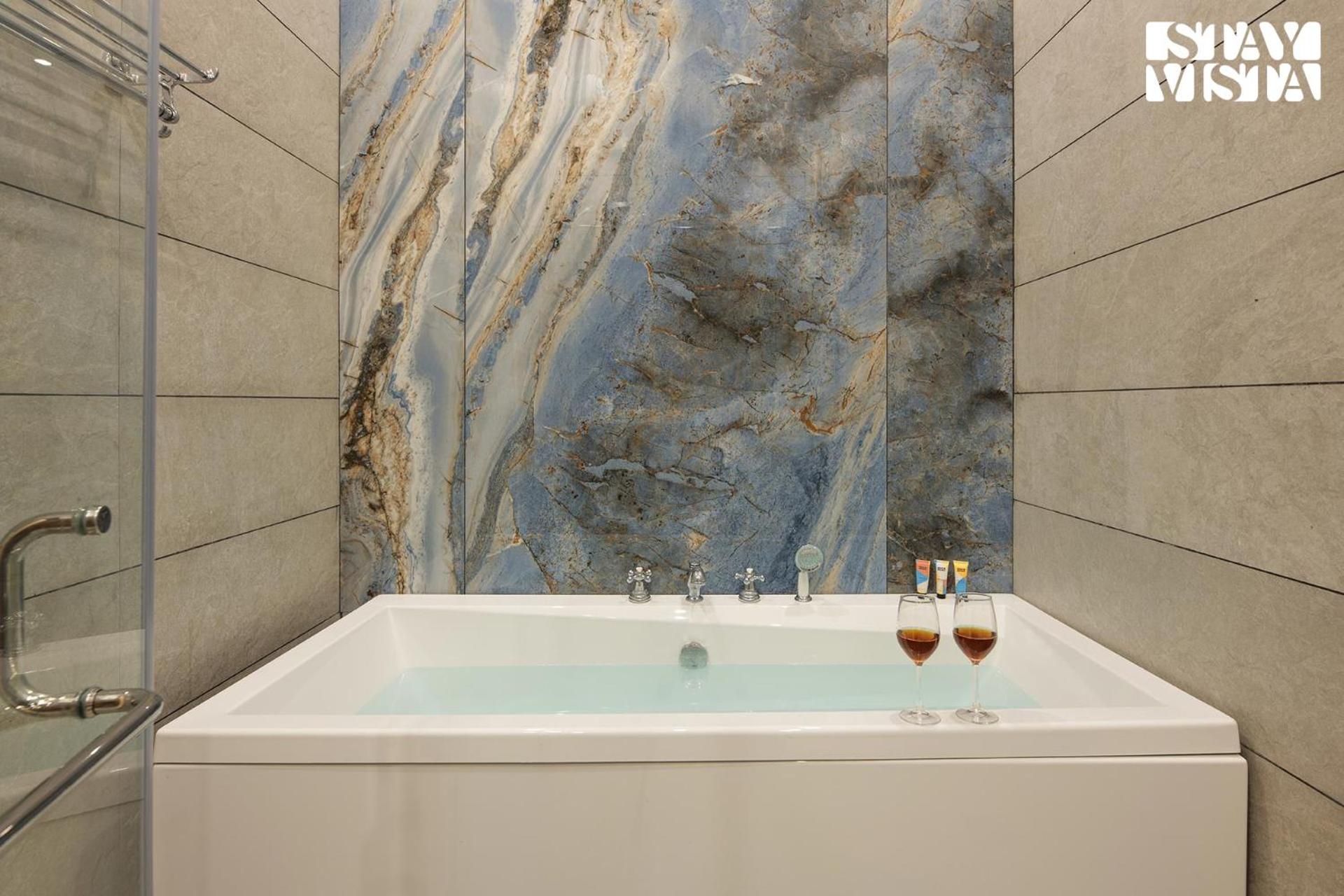 StayVista at Rootanian with Bathtub & Terrace