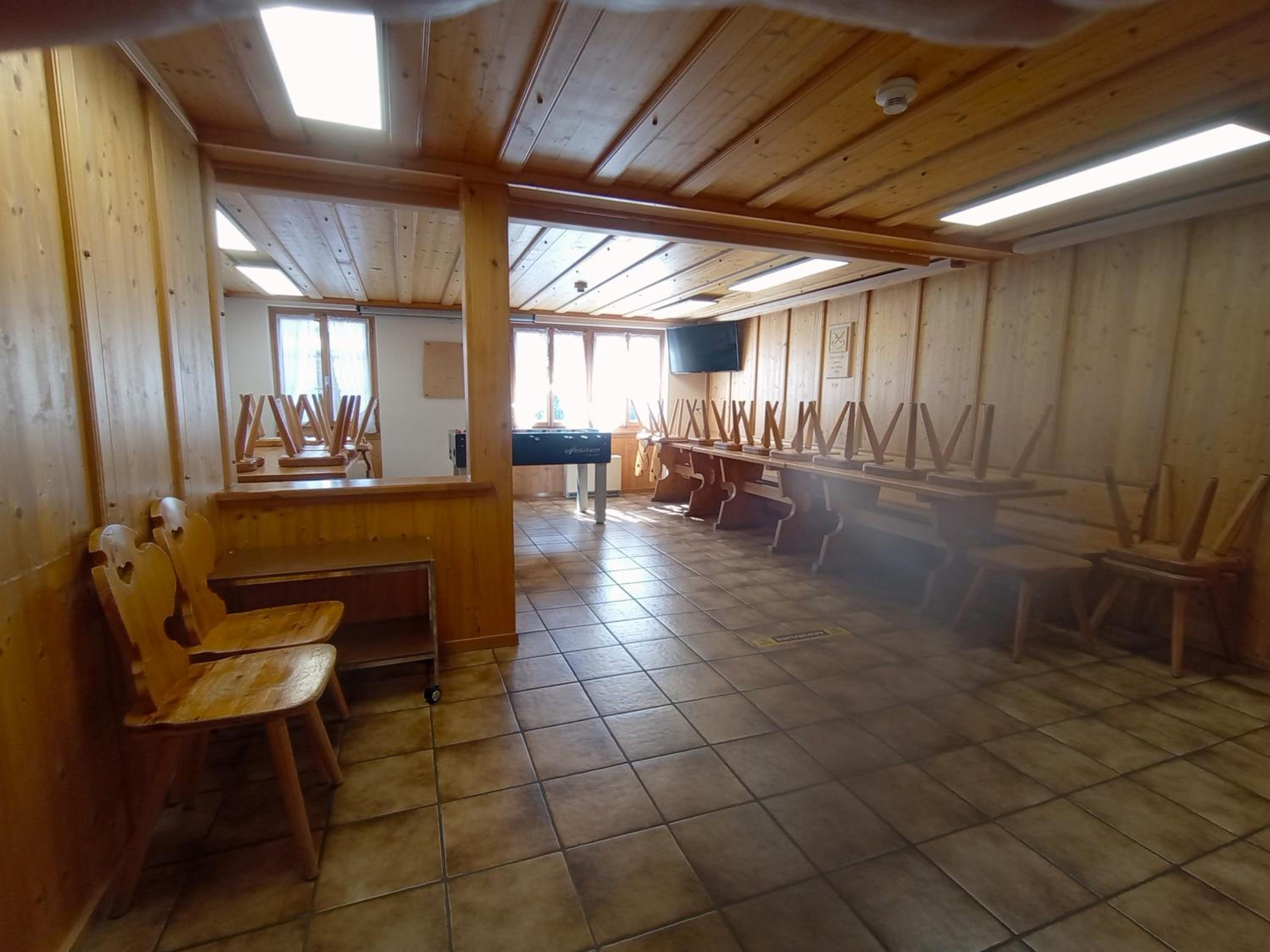 Chambre double Doppelzimmer Camping Jaunpass