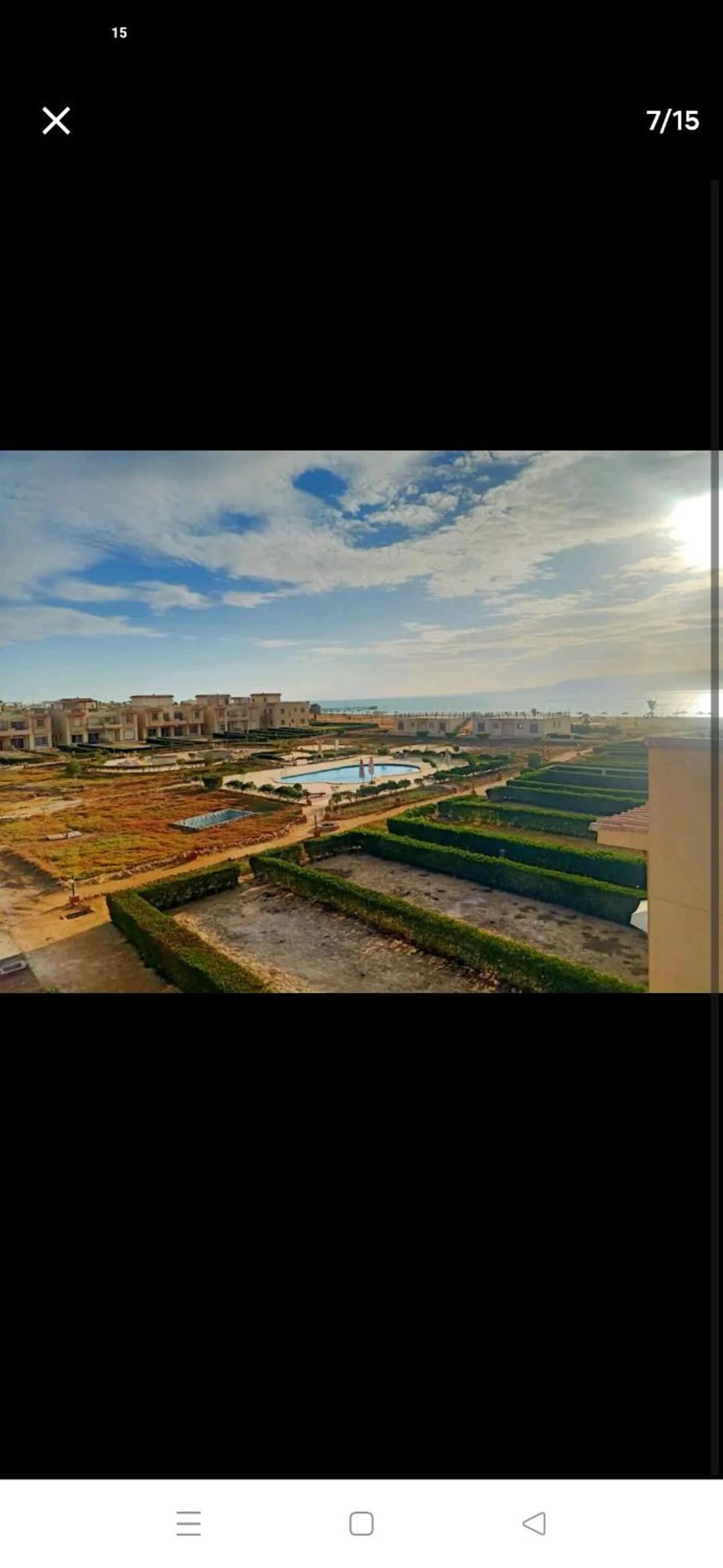 Beach and pools front challet in Ras Sudr