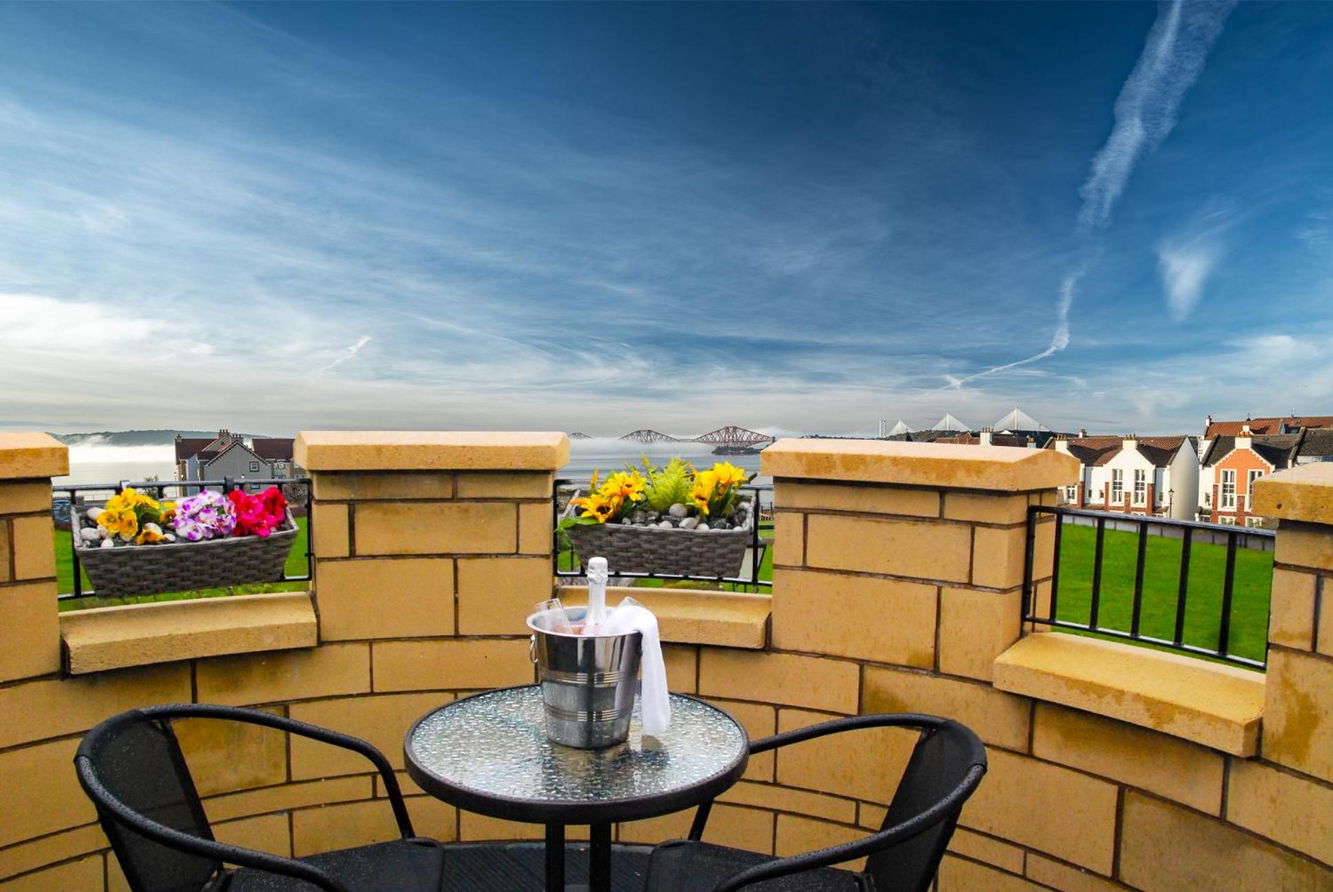 Penthouse at the Bay near Edinburgh view 2
